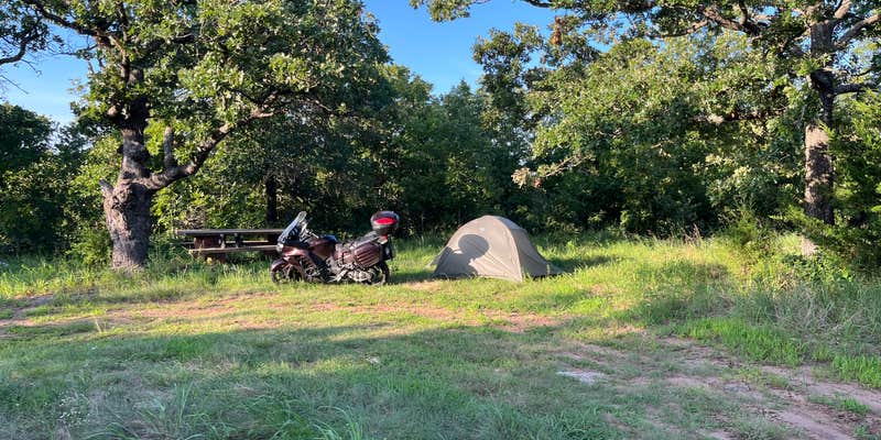 Camper submitted image from Pawhuska Lake (Old City Lake) Dispersed
