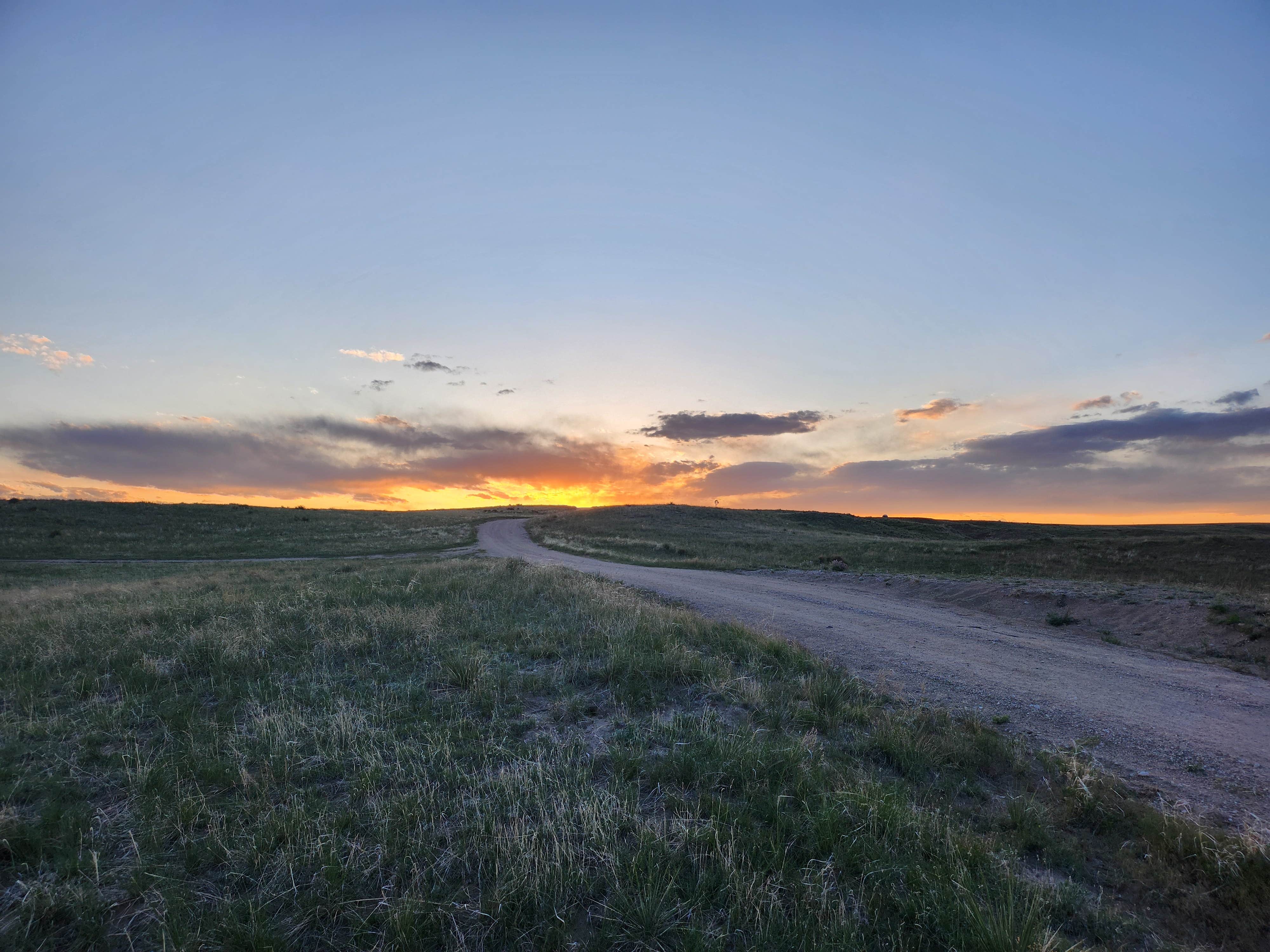 Kelda C.'s photo of a dispersed camping area at Pawnee Buttes - Dispersed Camping near Grover, CO
