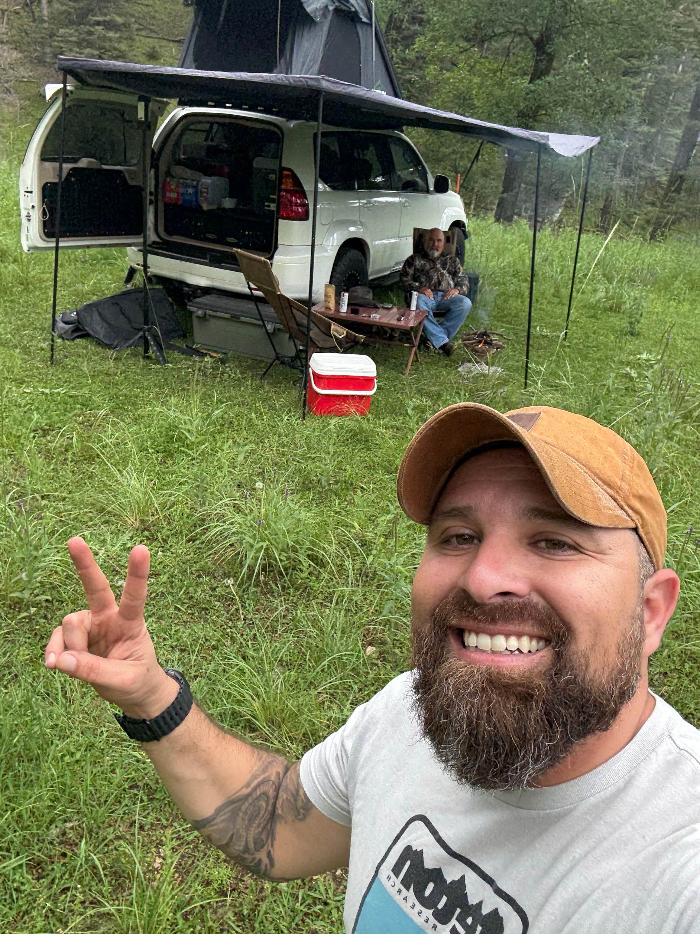 antonio C.'s photo at Peacock Lane Camp near Lincoln National Forest