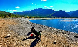 Don R.'s photo of camping with pets at Peak One Campground near Dillon, CO