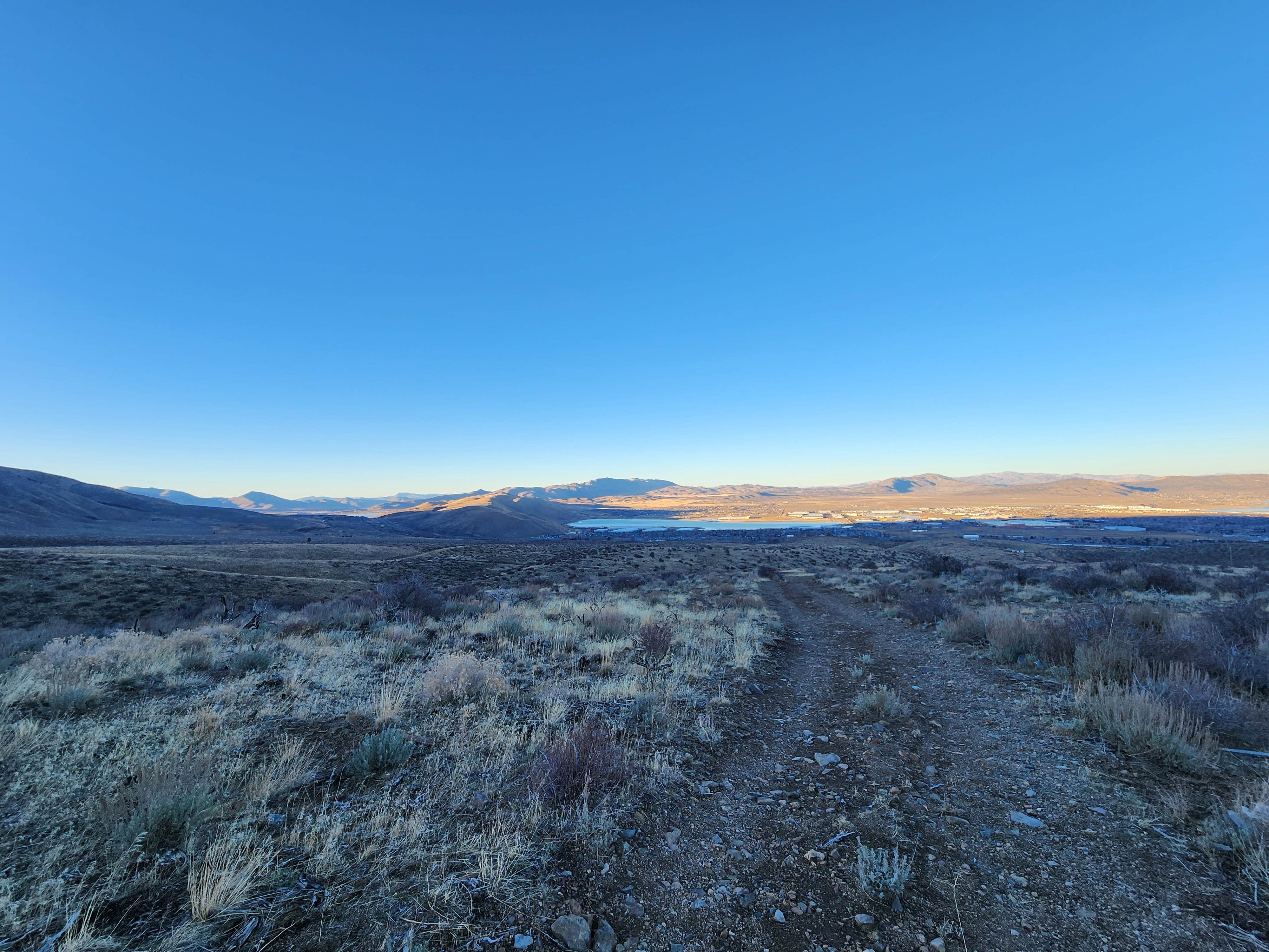 Genevieve R.&#x27;s photo of a dispersed camping area at Peavine Road Dispersed Camping near Fernley, NV