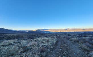 Genevieve R.'s photo of a dispersed camping area at Peavine Road Dispersed Camping near Martis Creek Lake