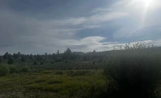 Karson M.'s photo of a dispersed camping area at pebble road dispersed camping near Caribou-Targhee National Forest