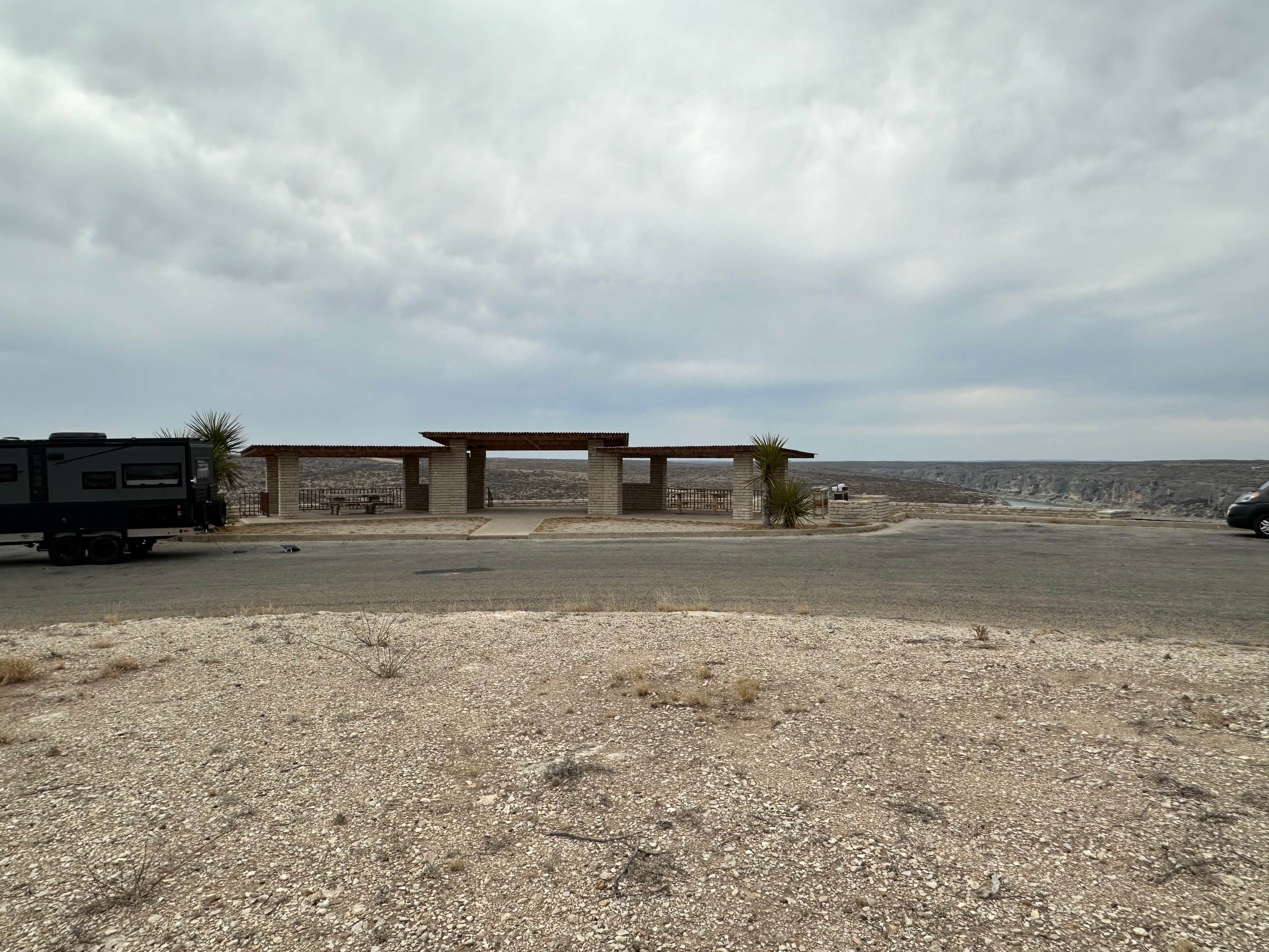 Camper-submitted photo at Pecos River Overlook Rest Area near Langtry, TX