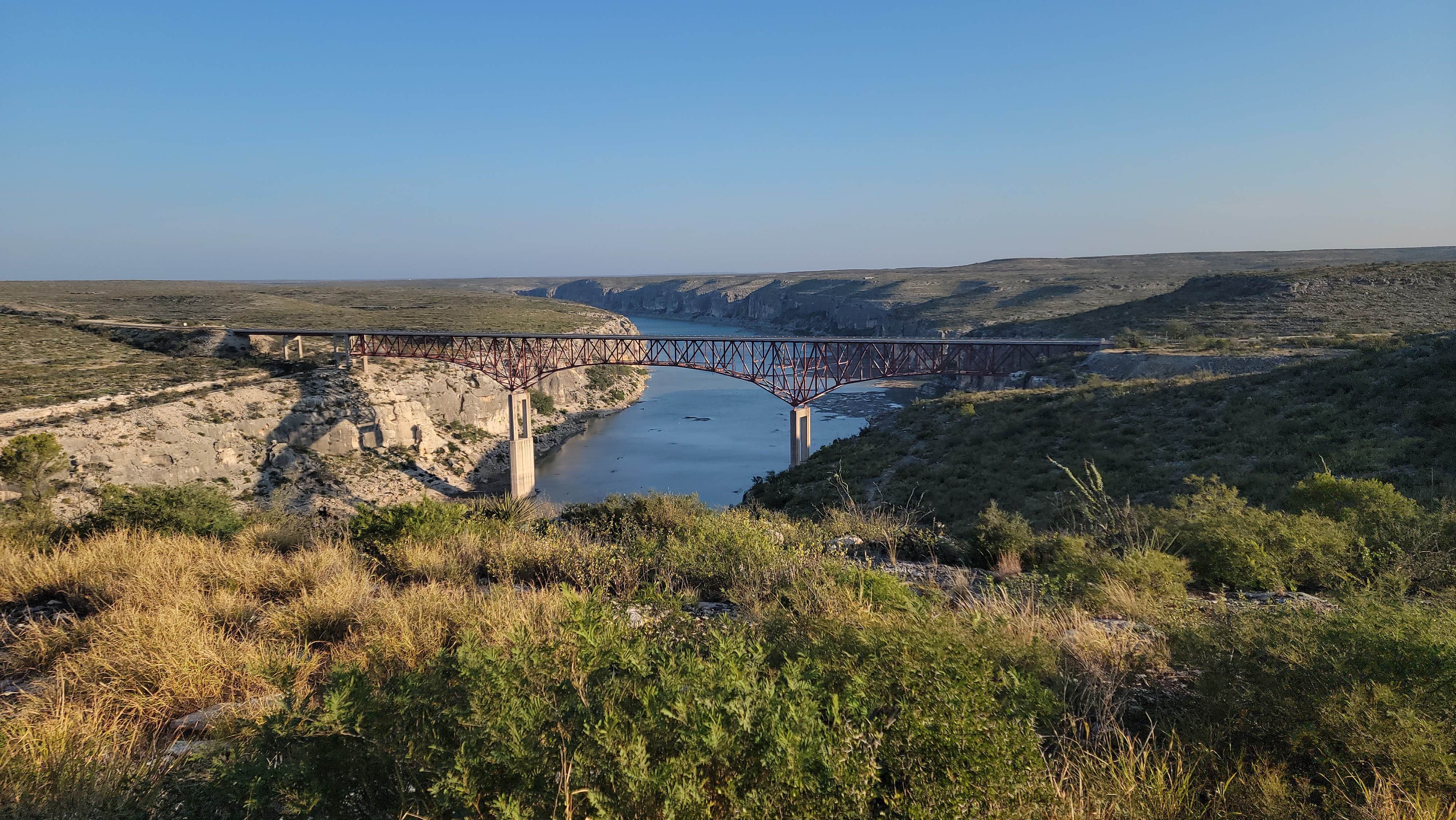 Camper submitted image from Pecos River Overlook Rest Area - 2