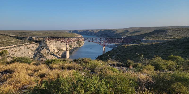Camper submitted image from Pecos River Overlook Rest Area