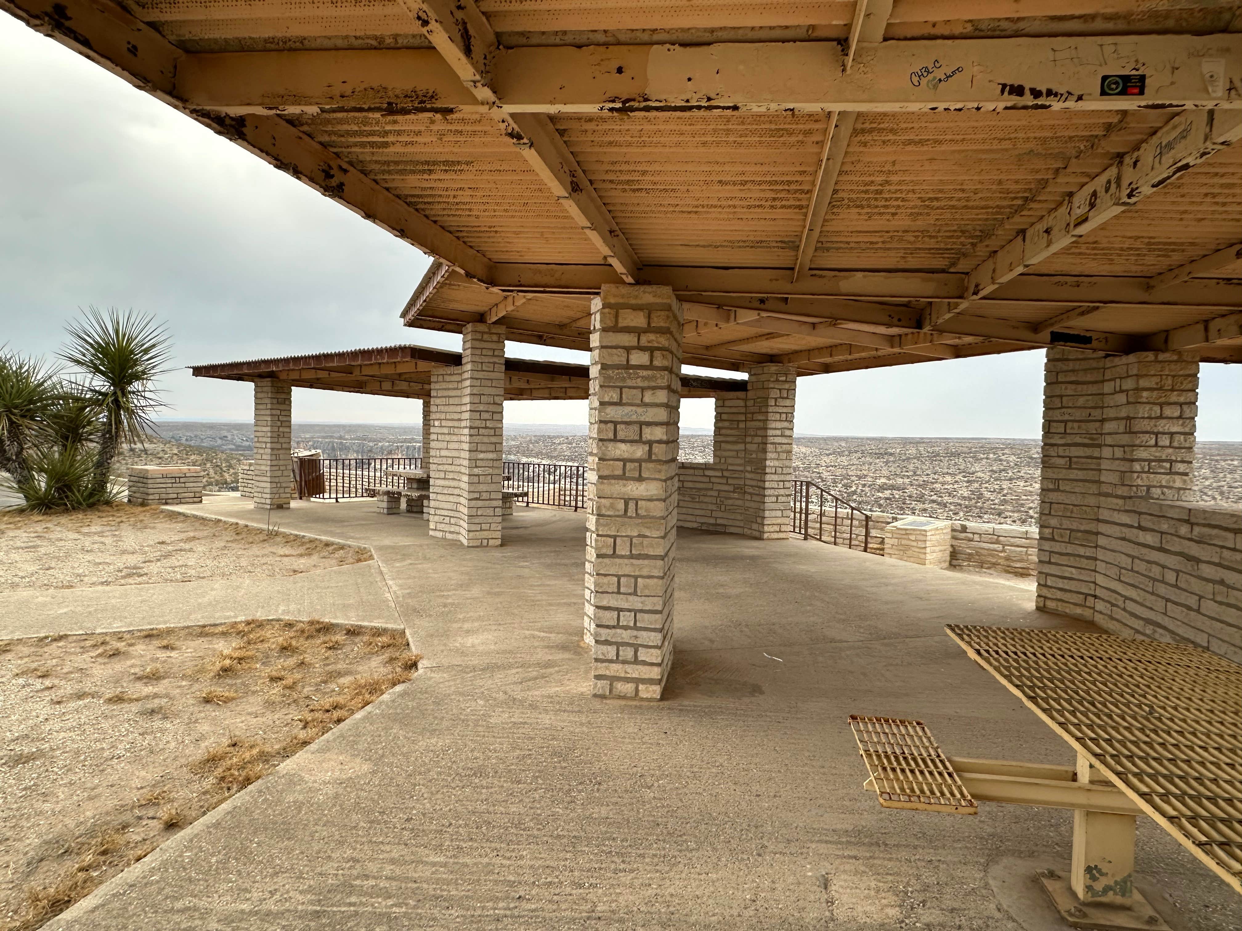 Camper-submitted photo at Pecos River Overlook Rest Area near Langtry, TX