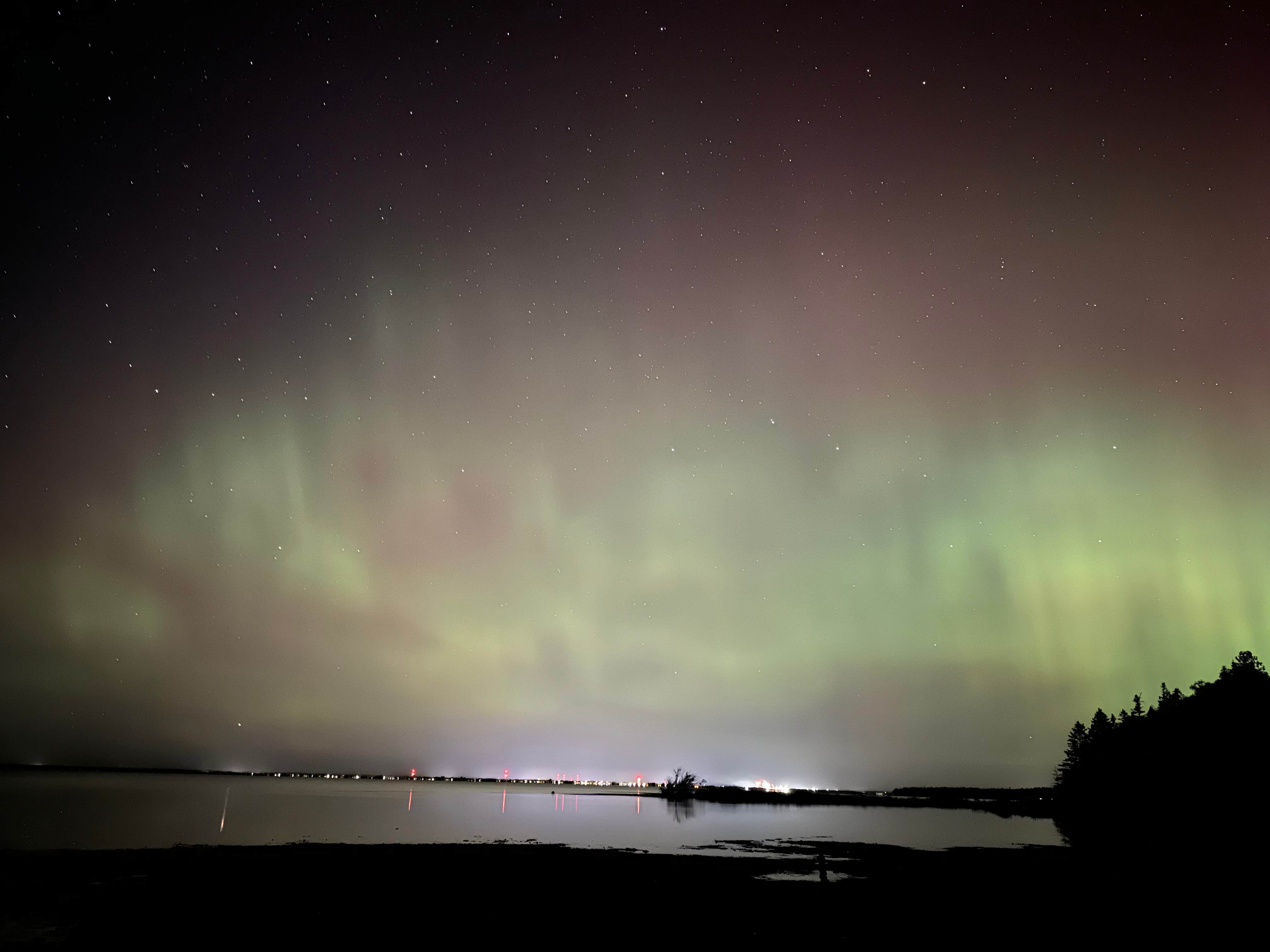 Camper-submitted photo at Peninsula Point Lighthouse Access Road - Dispersed near Ephraim, WI