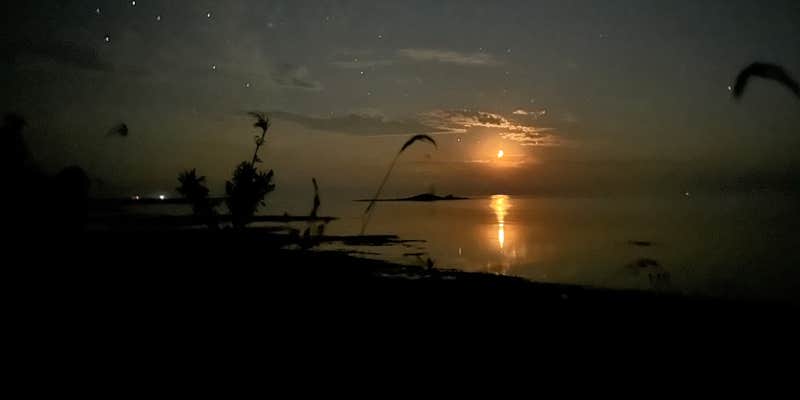 Camper submitted image from Peninsula Point Lighthouse Access Road - Dispersed