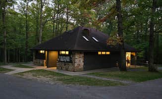 Steve's photo of a cabin at Black Moshannon State Park Campground near Clearfield, PA