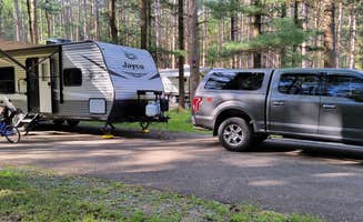 Kevin C.'s photo of rv camping at Cook Forest State Park Campground & Cabins near Rockton, PA