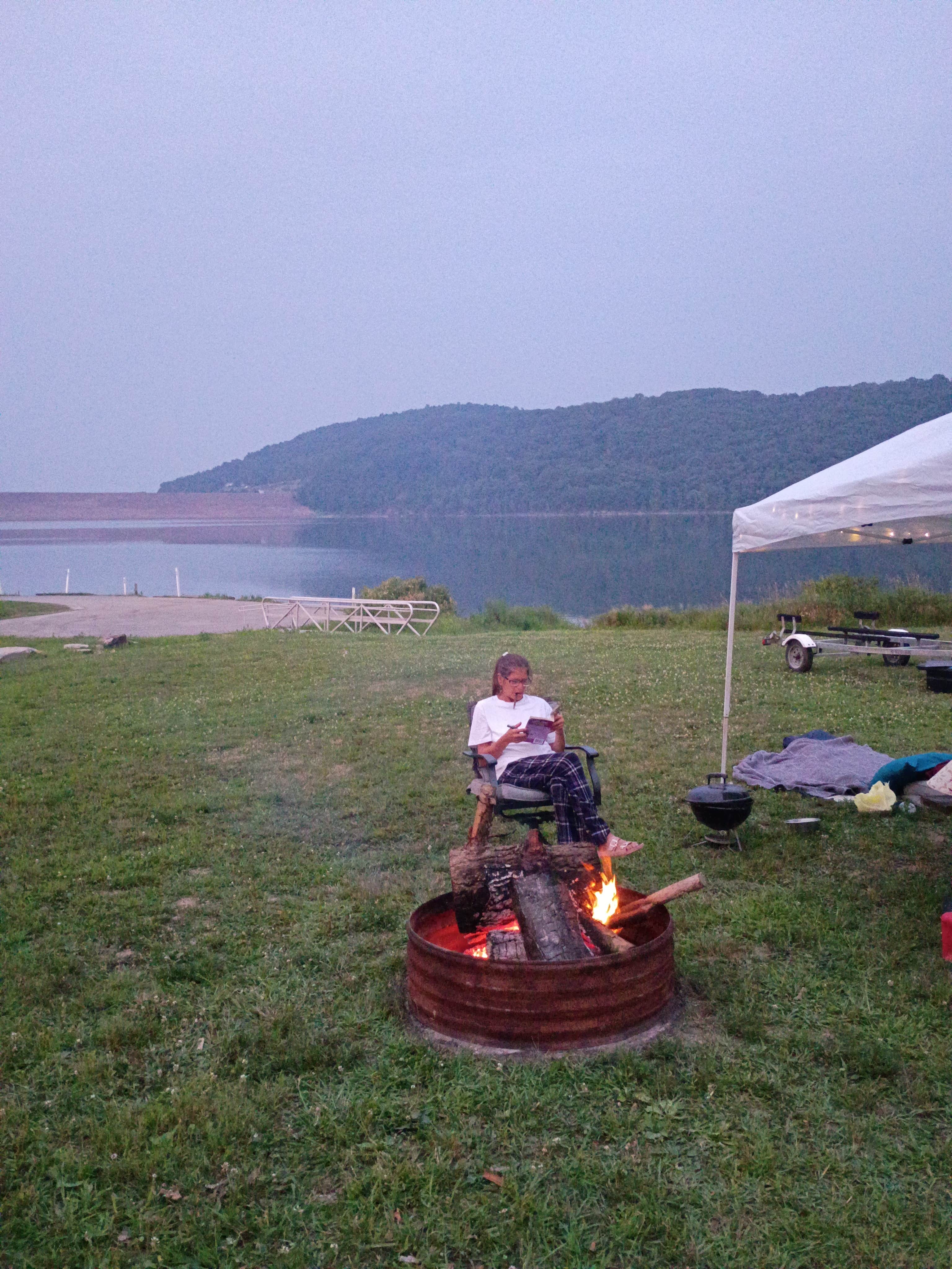 Camper-submitted photo at Curwensville Lake Campground near Falls Creek, PA