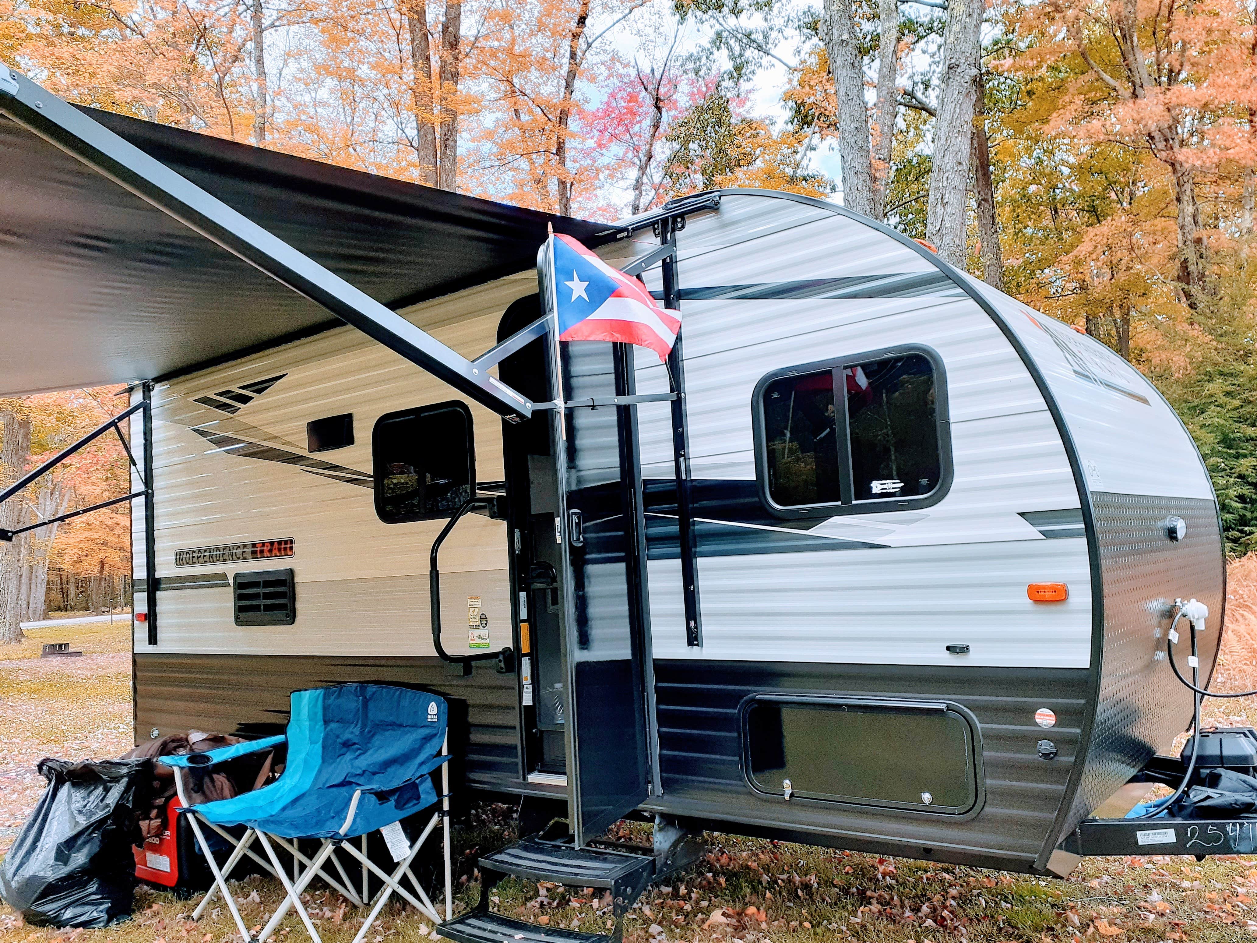 Juan S D.'s photo of rv camping at Hickory Run State Park Campground near Lehighton, PA