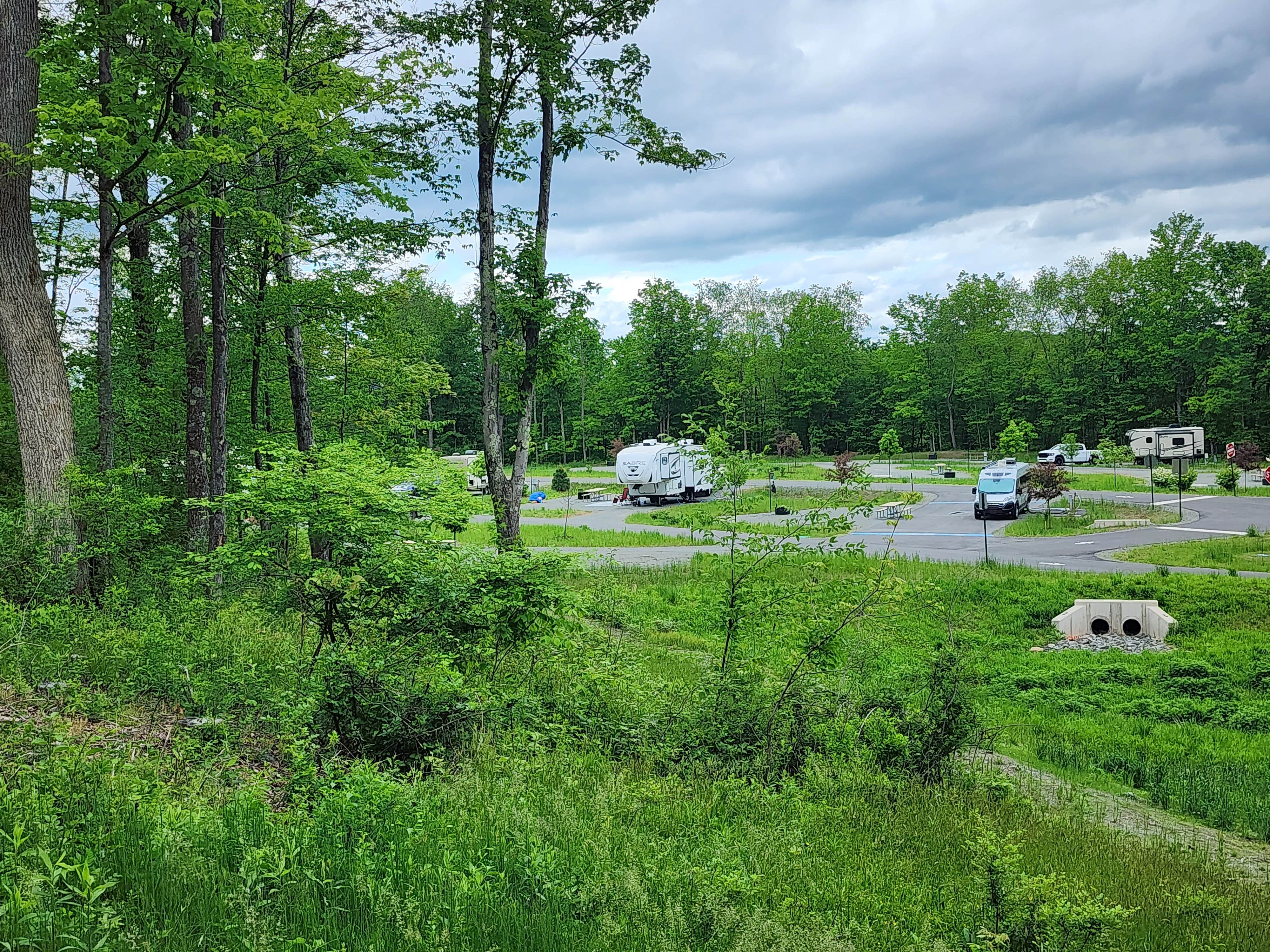 Camper-submitted photo at Lackawanna State Park Campground near Blakeslee, PA