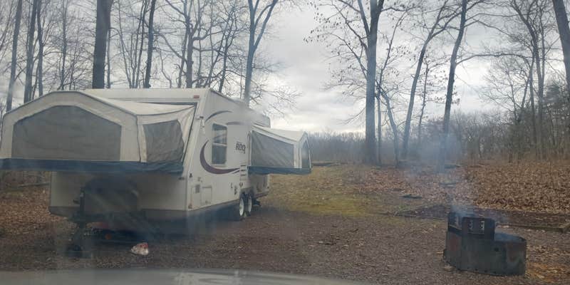 Camper submitted image from Moon Lake Recreation Area Campground — Pinchot State Forest