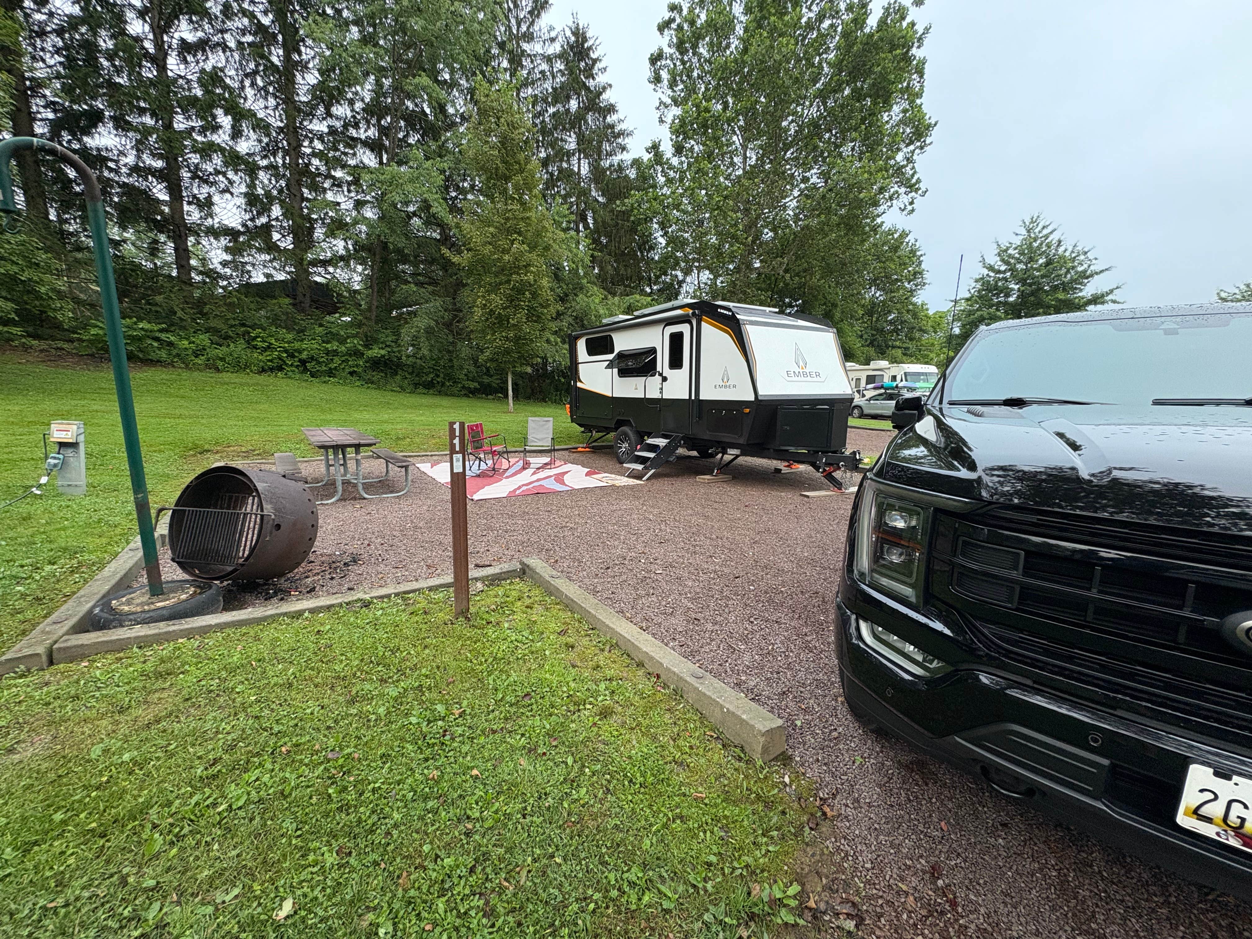 Adam and Suzanne B.'s photo of rv camping at Outflow Camping near Youghiogheny River Lake