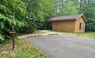 Emily C.'s photo of a cabin at Ricketts Glen State Park Campground near Factoryville, PA