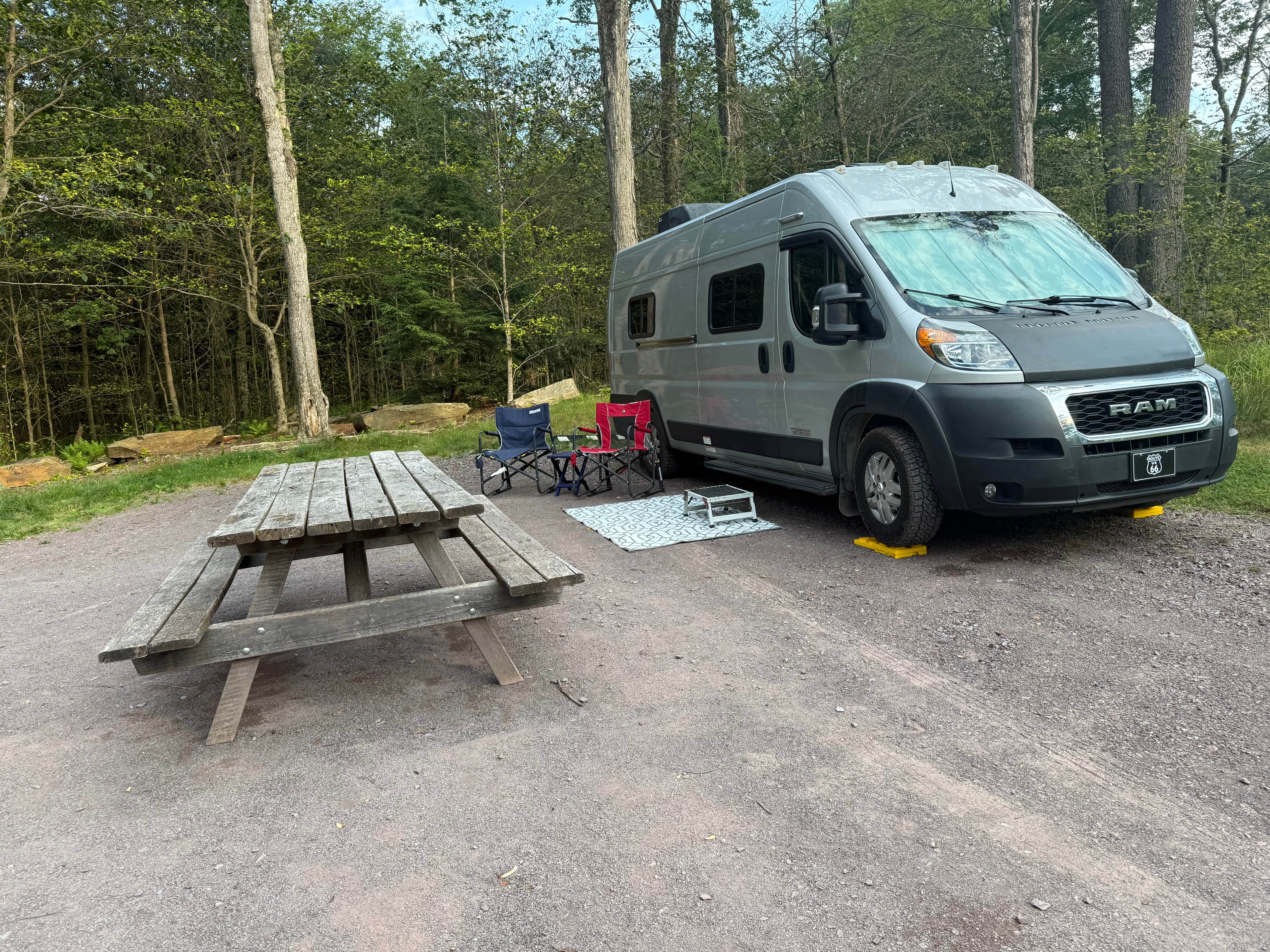 James S.'s photo of rv camping at Ricketts Glen State Park Campground near Hillsgrove, PA