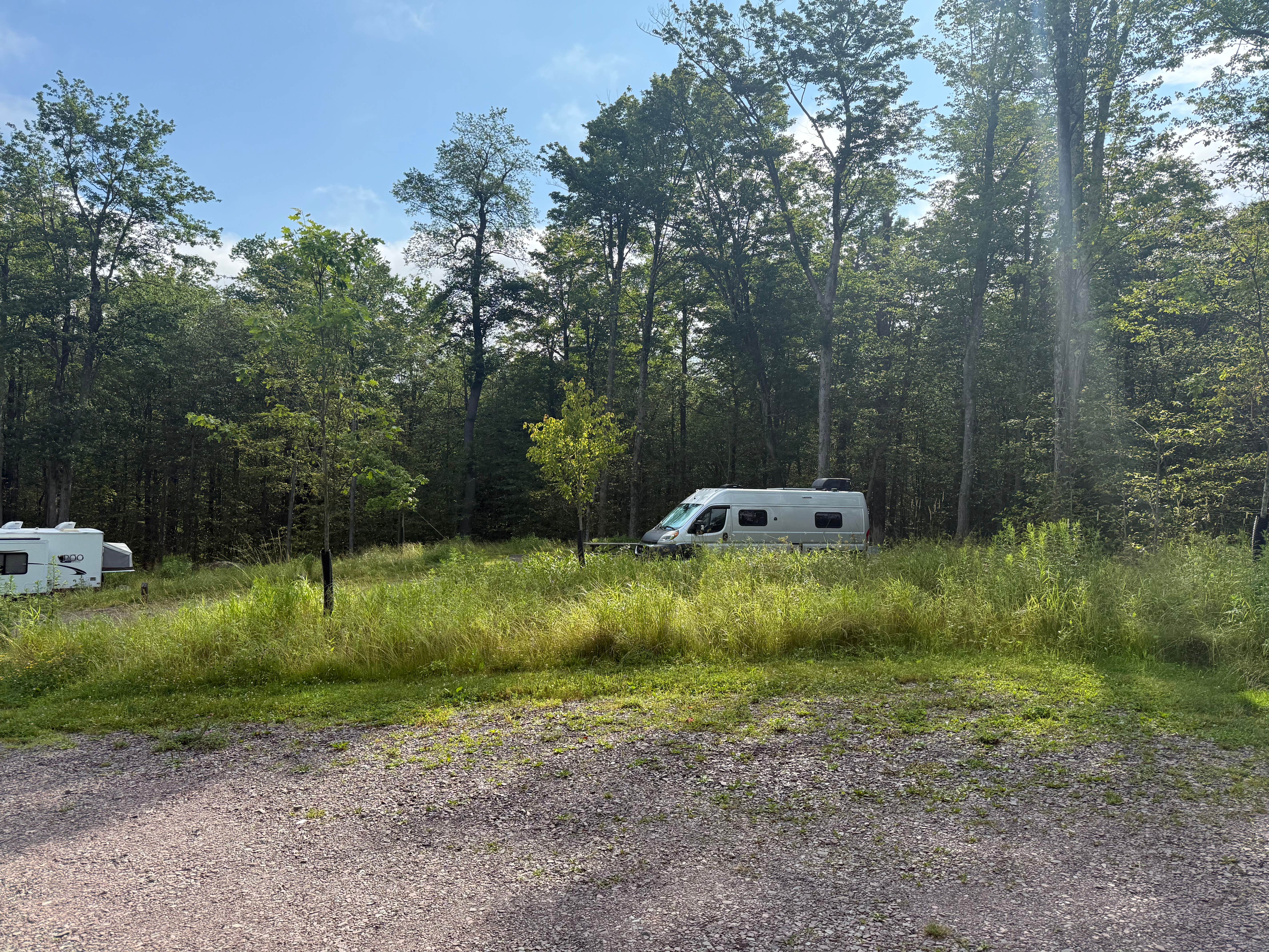 James S.'s photo of rv camping at Ricketts Glen State Park Campground near Sweet Valley, PA