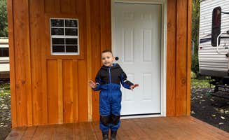 JoAnna S.'s photo of a cabin at RV Outdoor Adventures and Cabins near St. Helens, OR