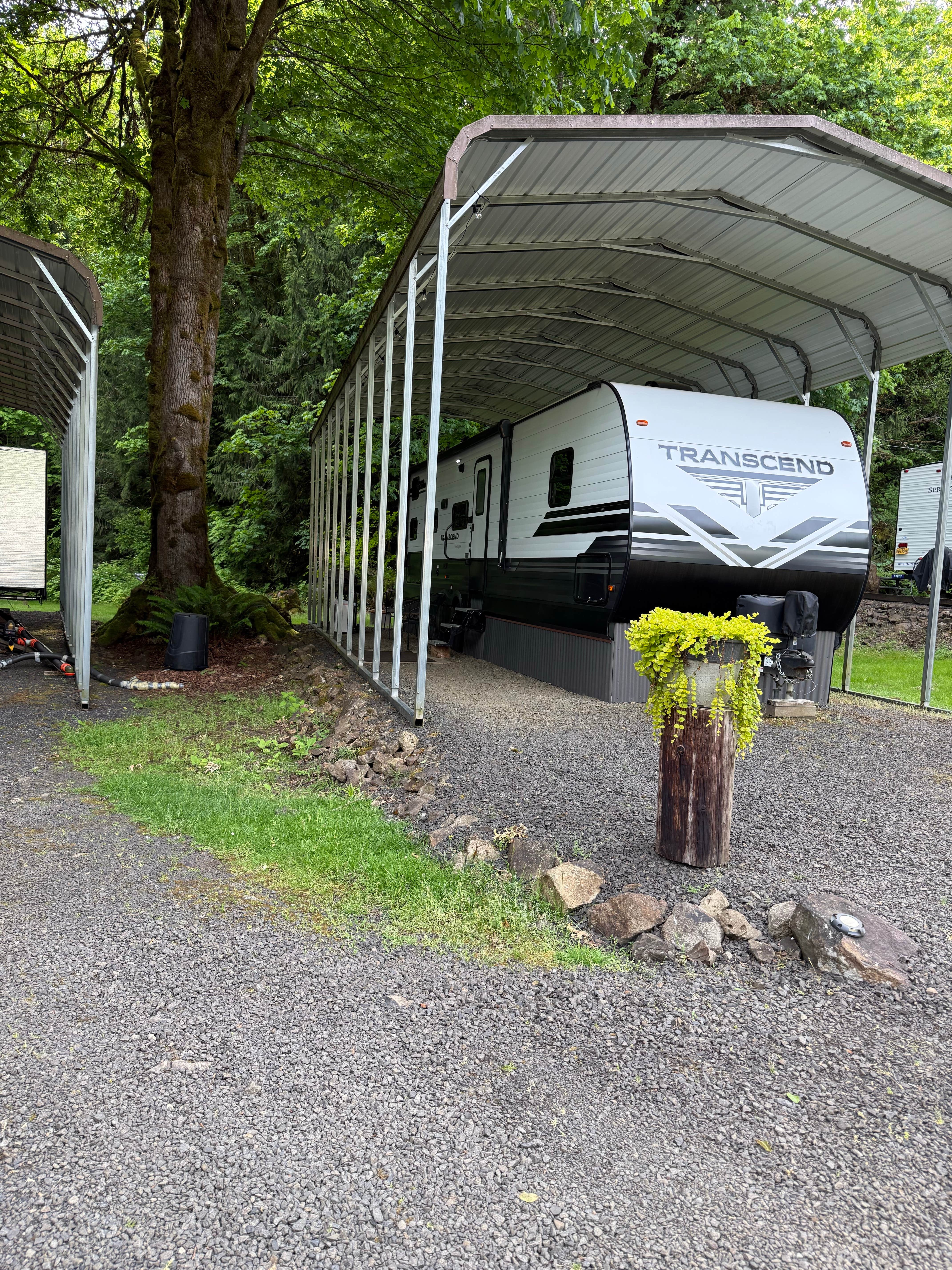 JoAnna  S.'s photo of rv camping at RV Outdoor Adventures and Cabins near Silverlake, WA