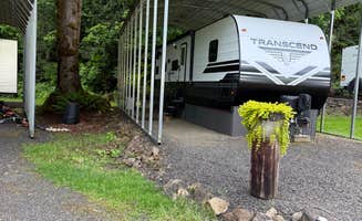 JoAnna S.'s photo of rv camping at RV Outdoor Adventures and Cabins near Castle Rock, WA