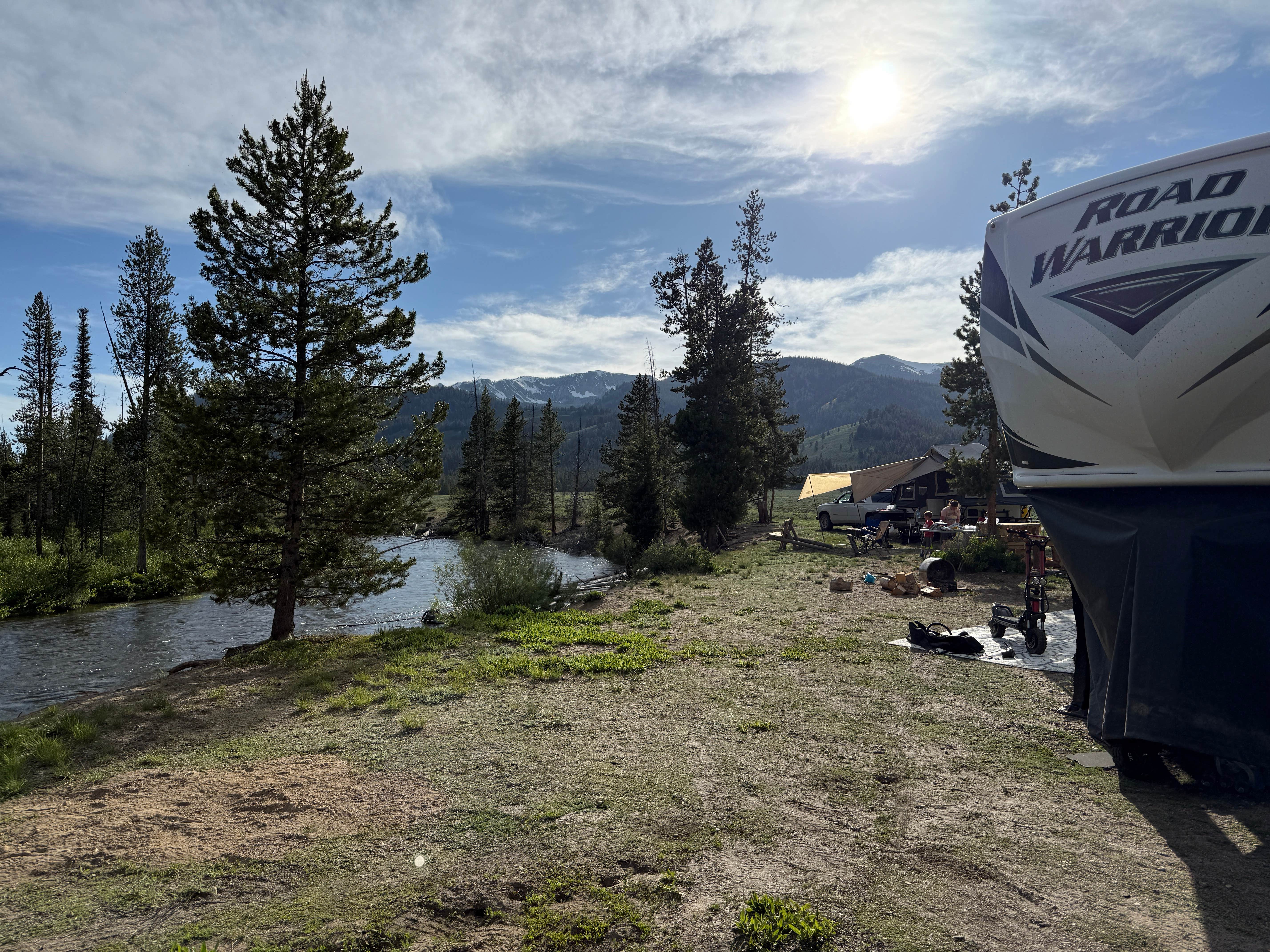 Preston C.'s photo of a dispersed camping area at Perkins Lake Dispersed Camping near Corral, ID