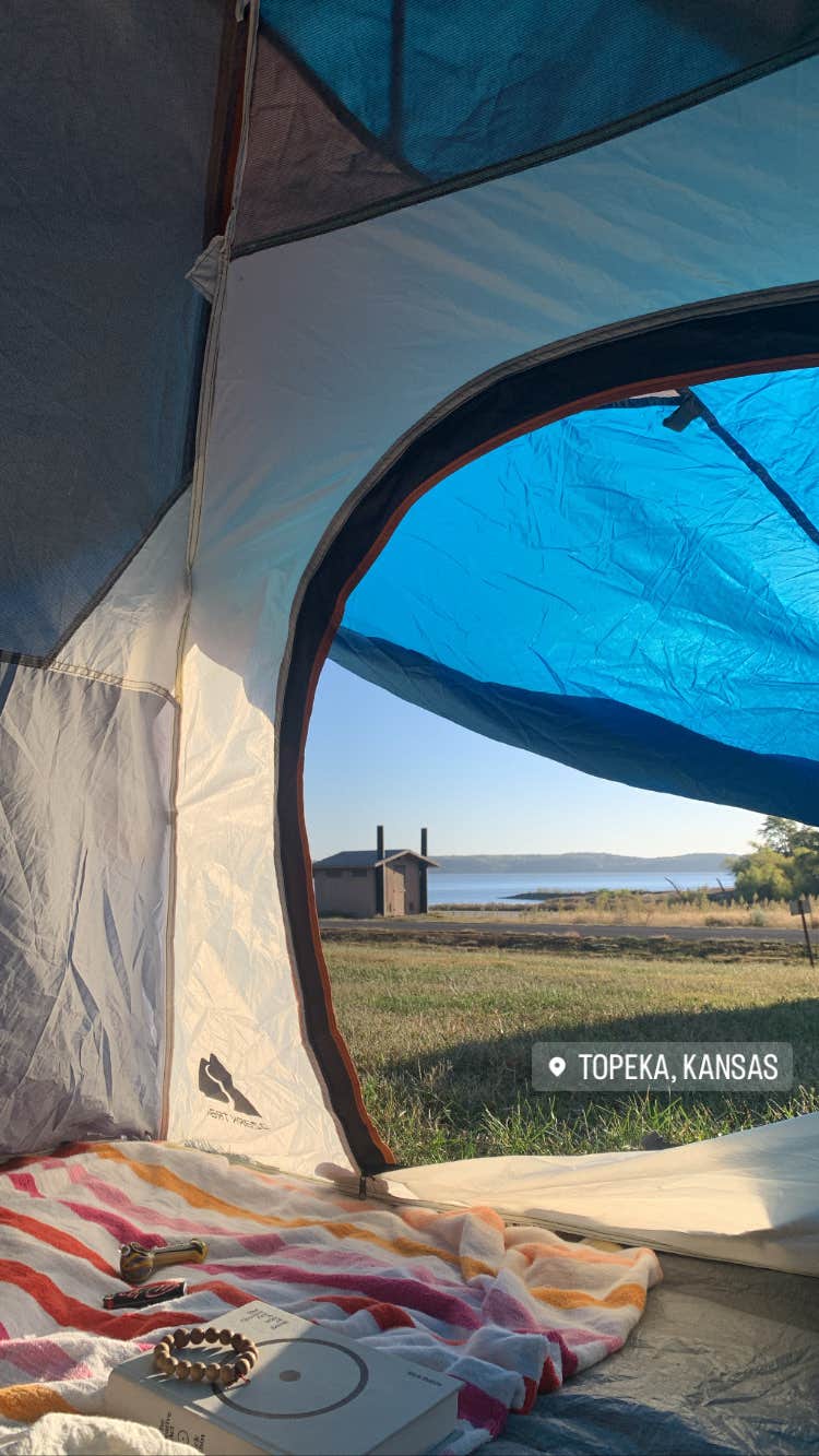 Camper-submitted photo at Perry State Park Campground near Olathe, KS