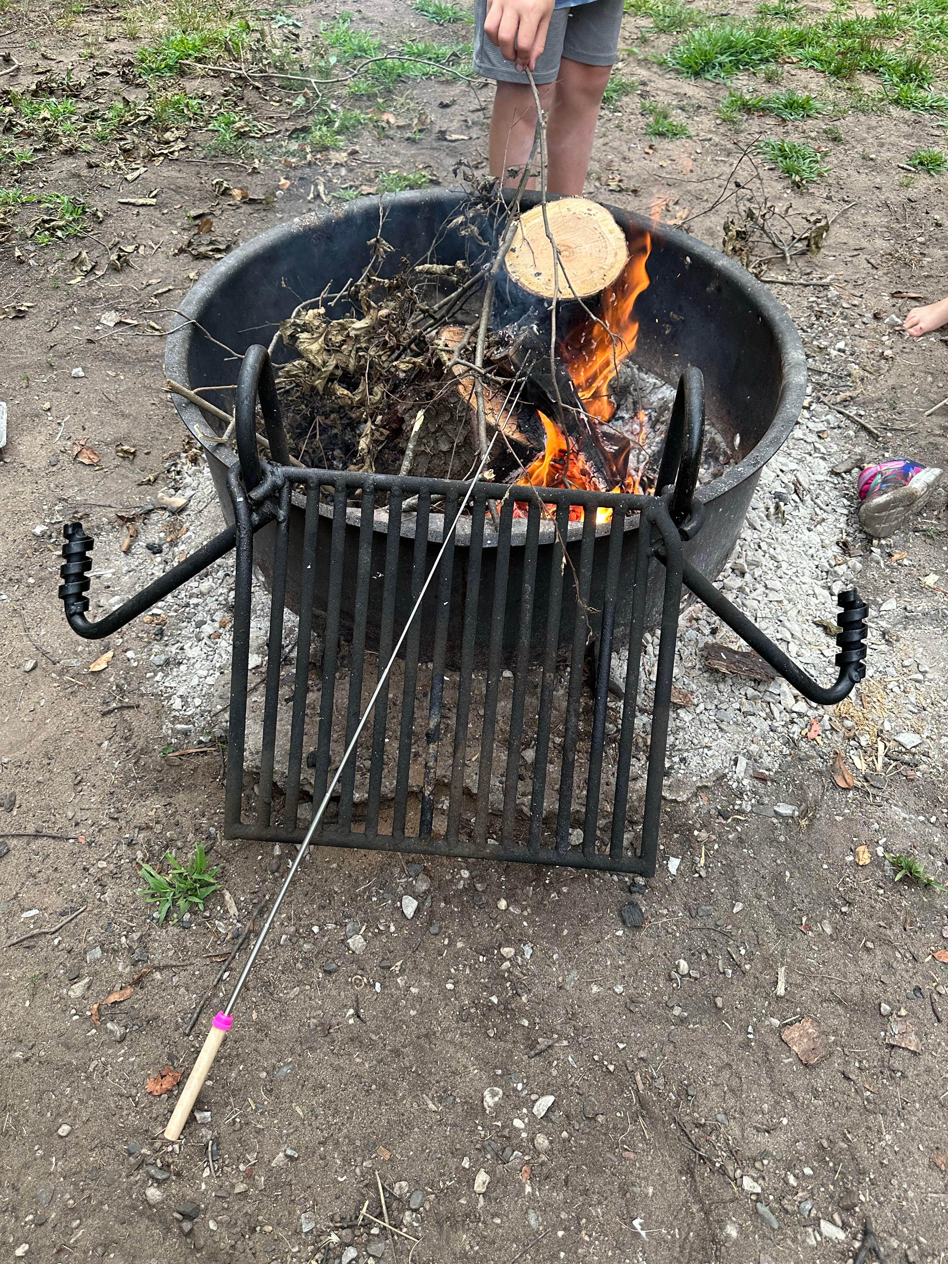 Camper-submitted photo at Old Veterans Lake Campground — Governor Earl Peshtigo River State Forest near Amberg, WI