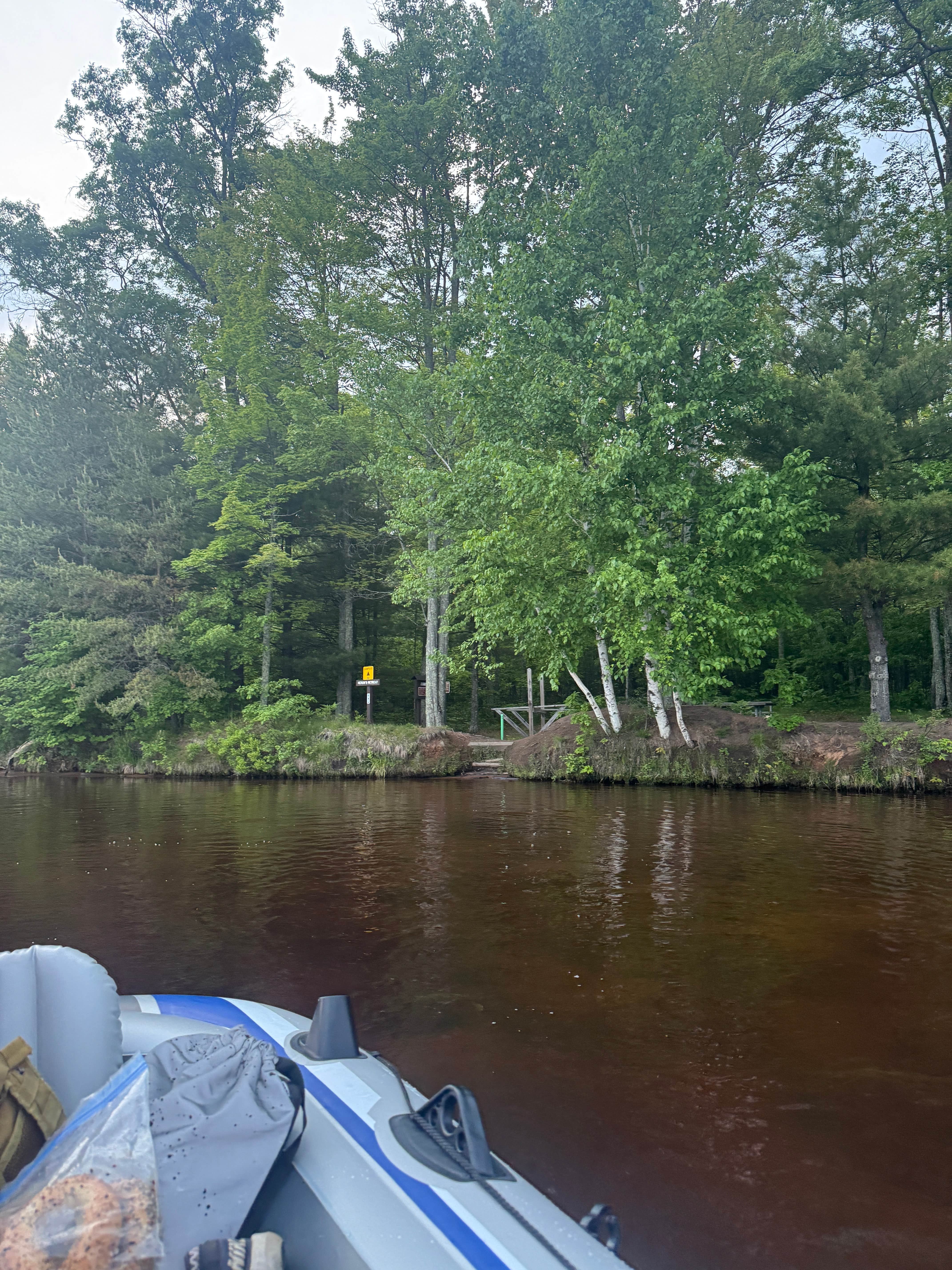 Camper-submitted photo at Old Veterans Lake Campground — Governor Earl Peshtigo River State Forest near Amberg, WI