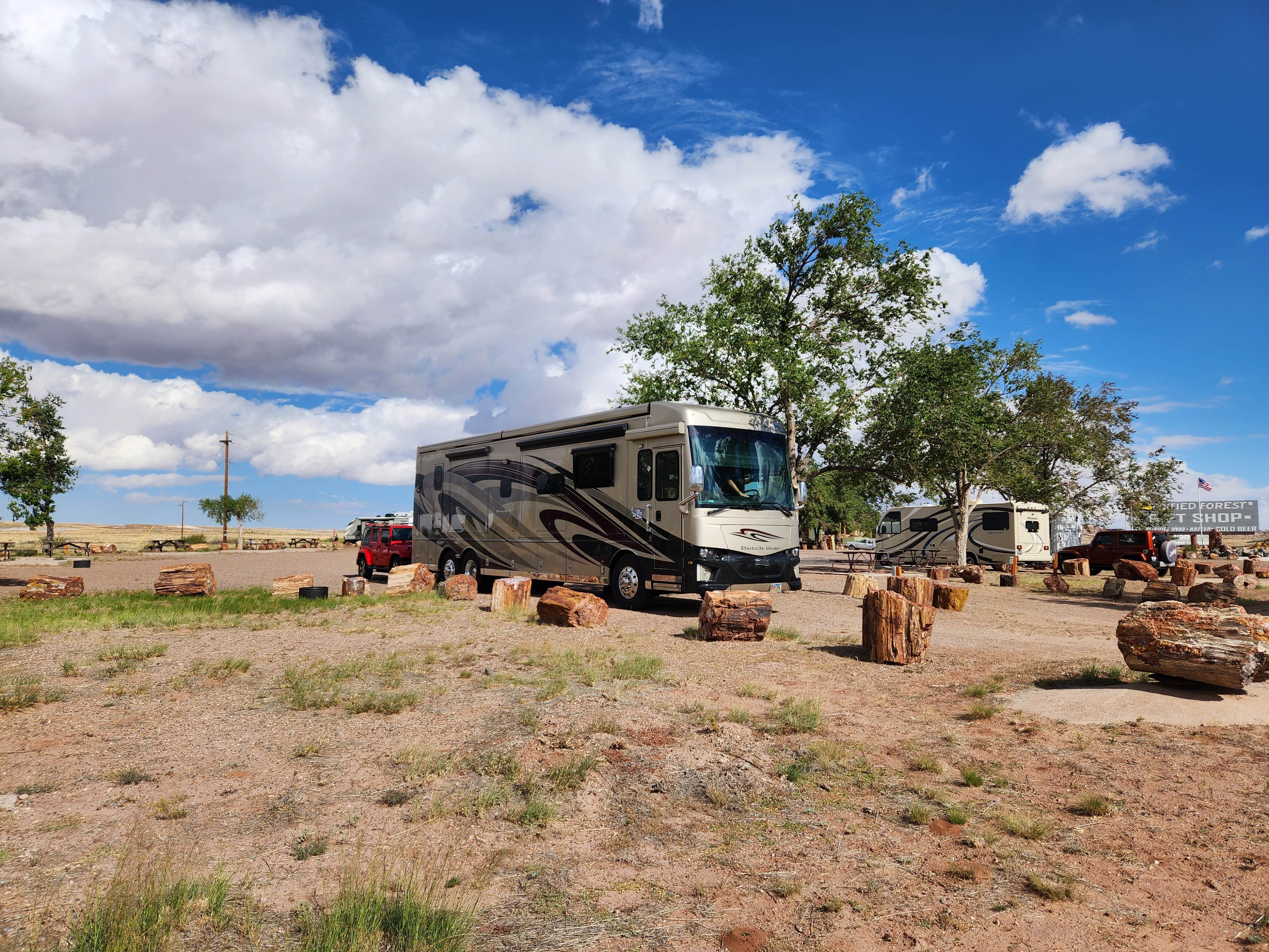 Sandy T.'s photo of rv camping at Crystal Forest Campground near Chambers, AZ