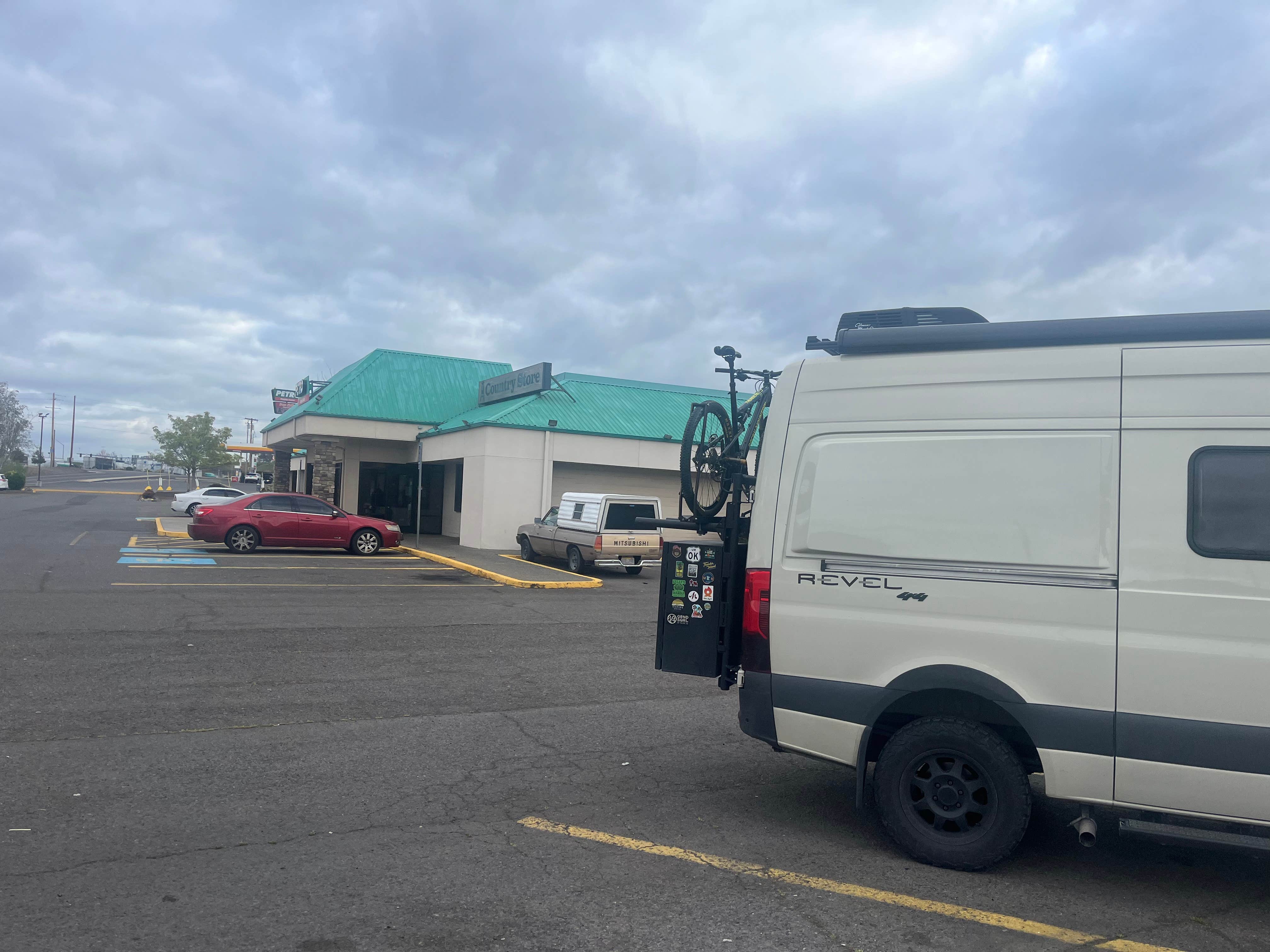 Kevin L.'s photo of rv camping at Petro Shopping Center near Medford, OR
