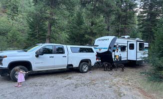 Jacob R.'s photo of camping with pets at Petty Creek Road Dispersed Camping near Superior, MT
