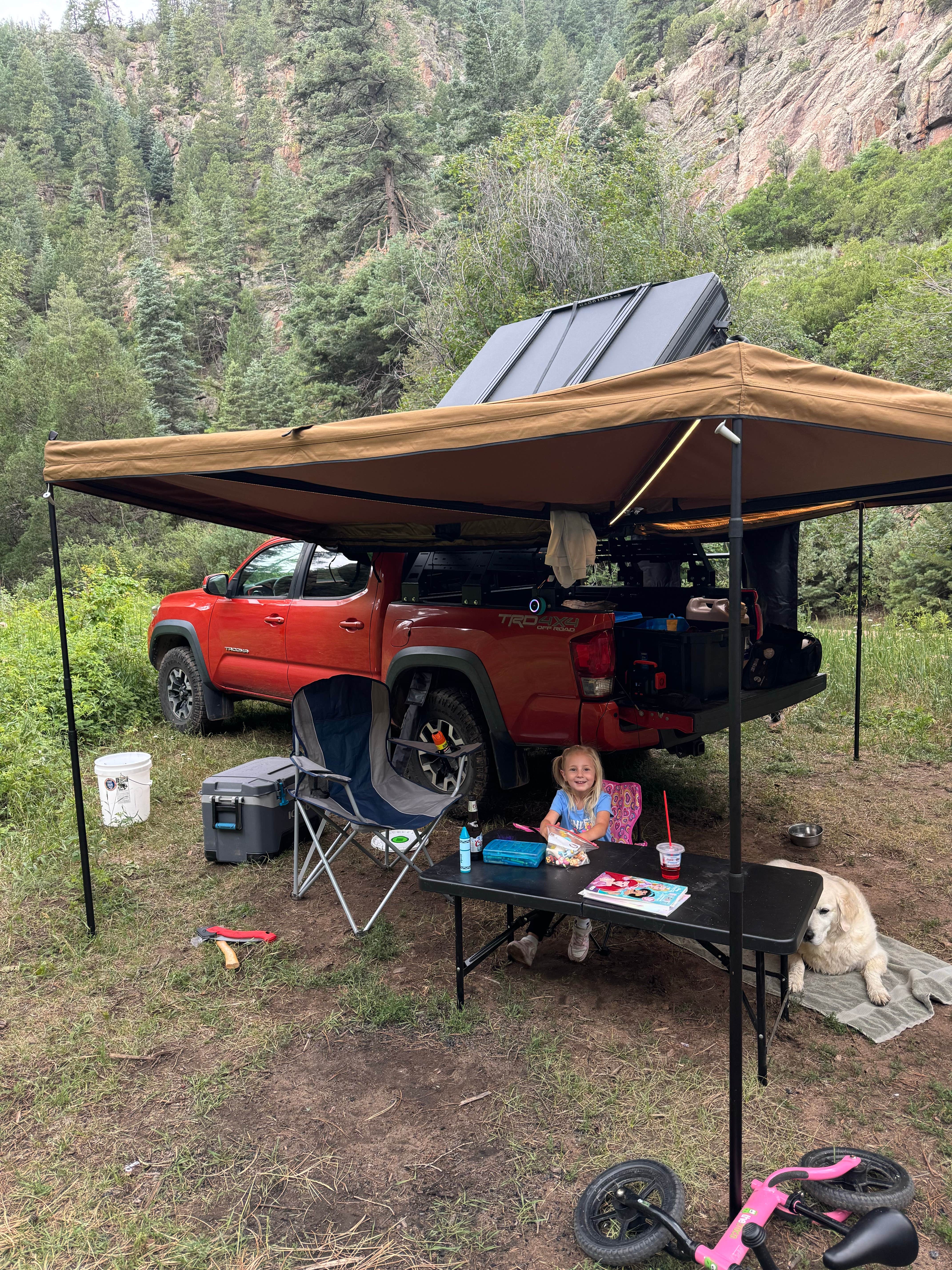 Charles L.'s photo of a dispersed camping area at Phantom Canyon near Florence, CO