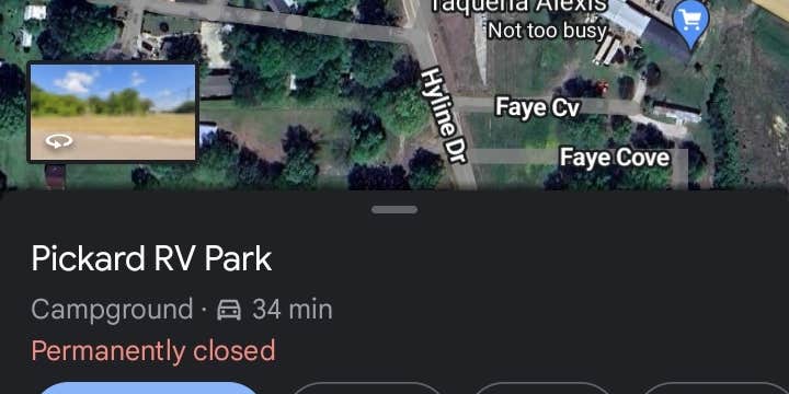 Camper submitted image from Pickard's RV Park