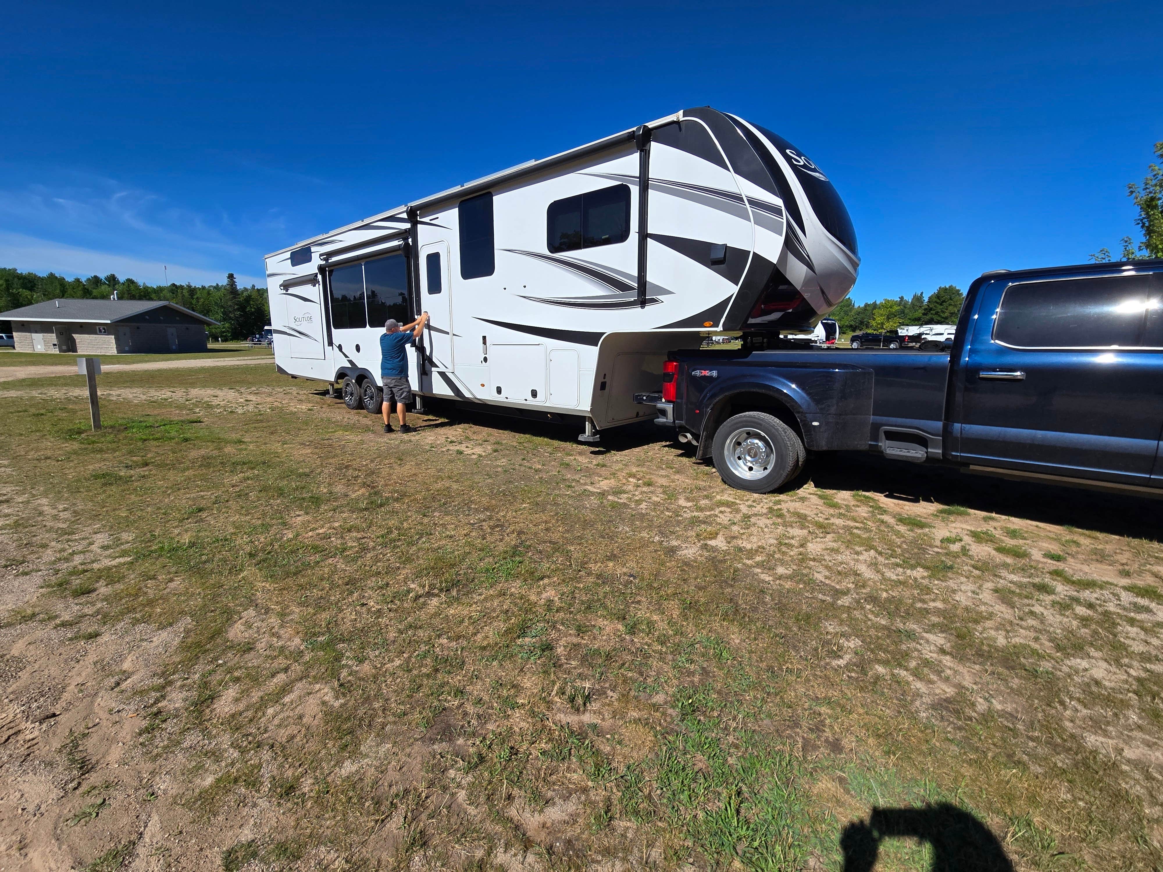 Camper submitted image from Pictured Rocks RV Park and Campground - 1