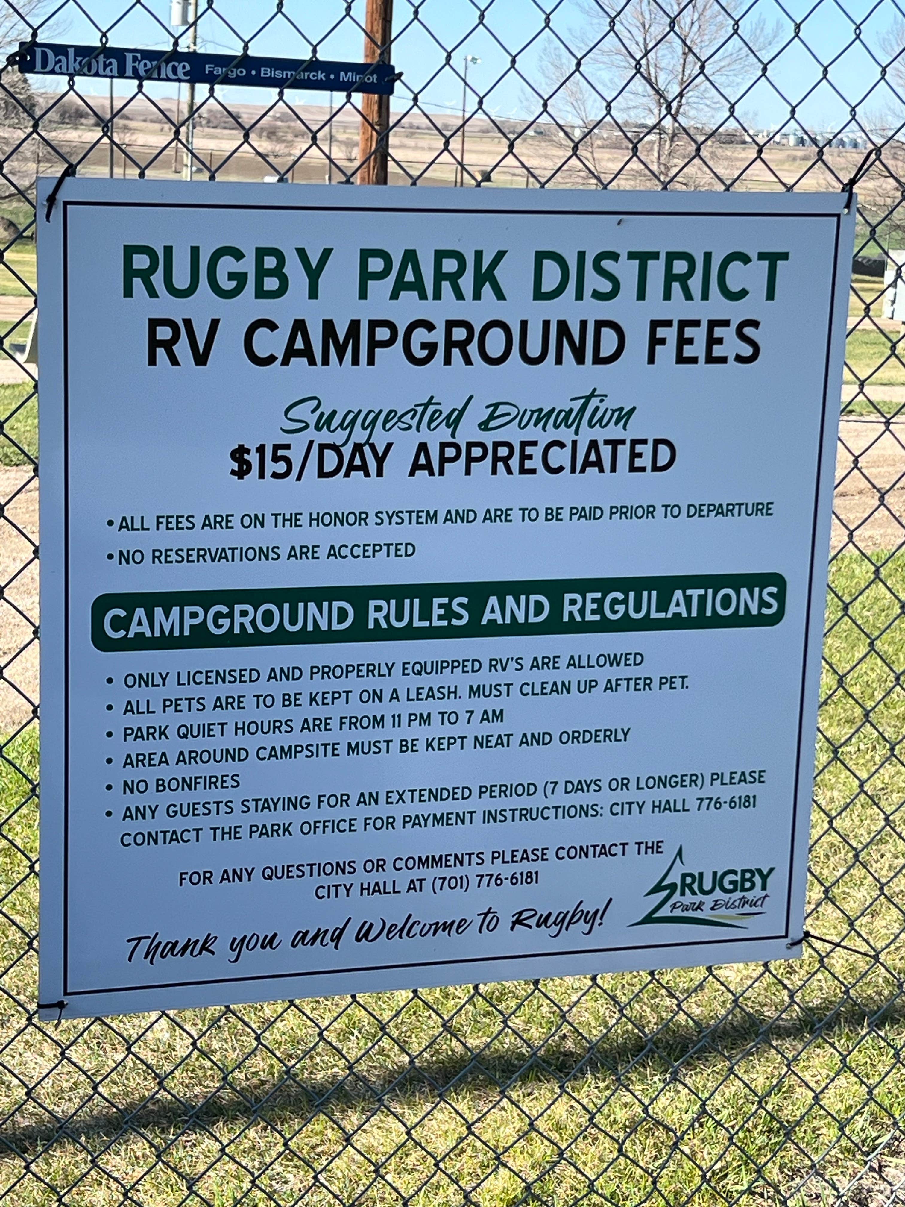 Camper-submitted photo at Pierce County Fair Grounds near Dunseith, ND