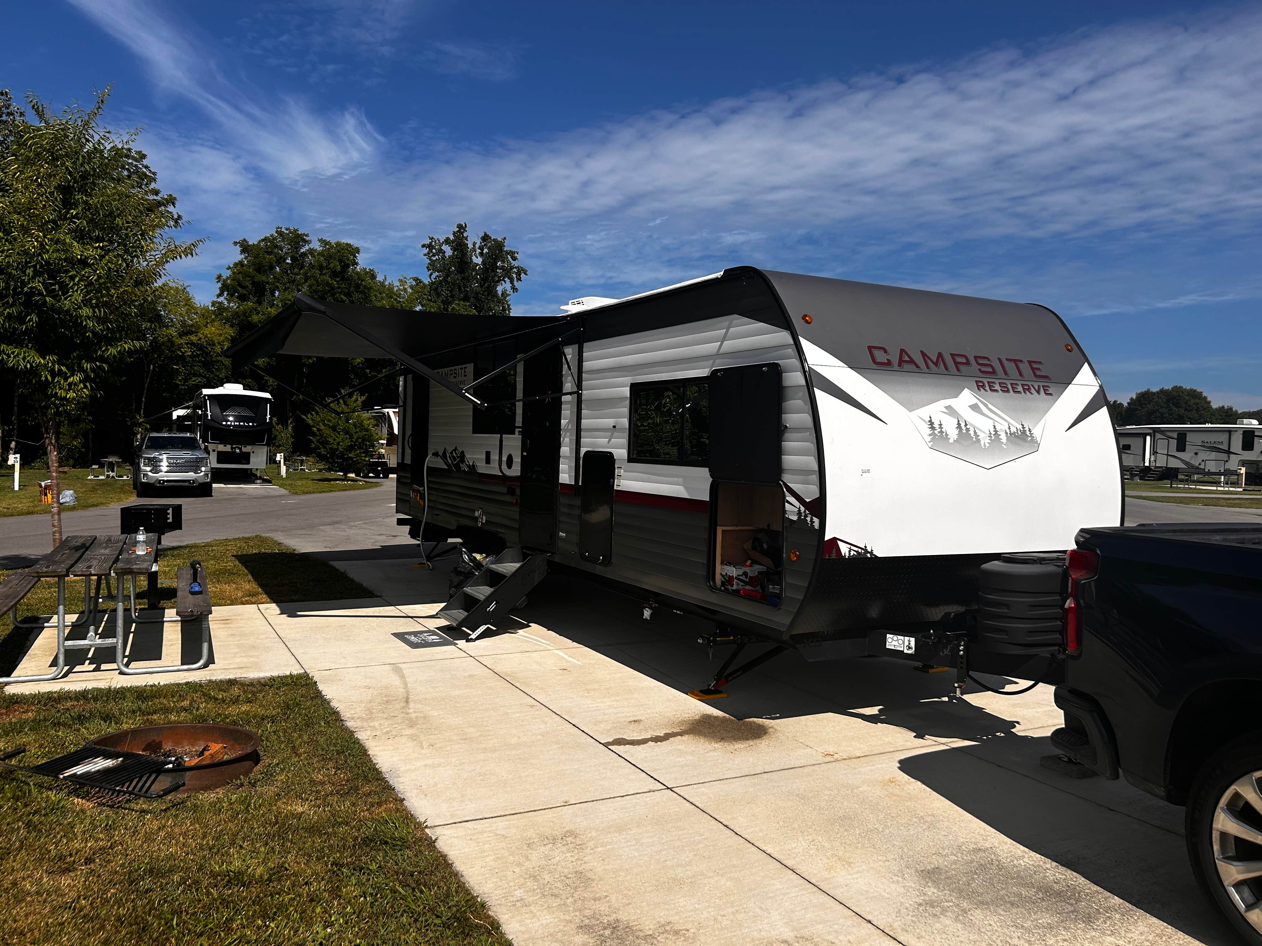 Steffi S.'s photo of rv camping at Pigeon Forge Landing RV Resort near Cosby, TN