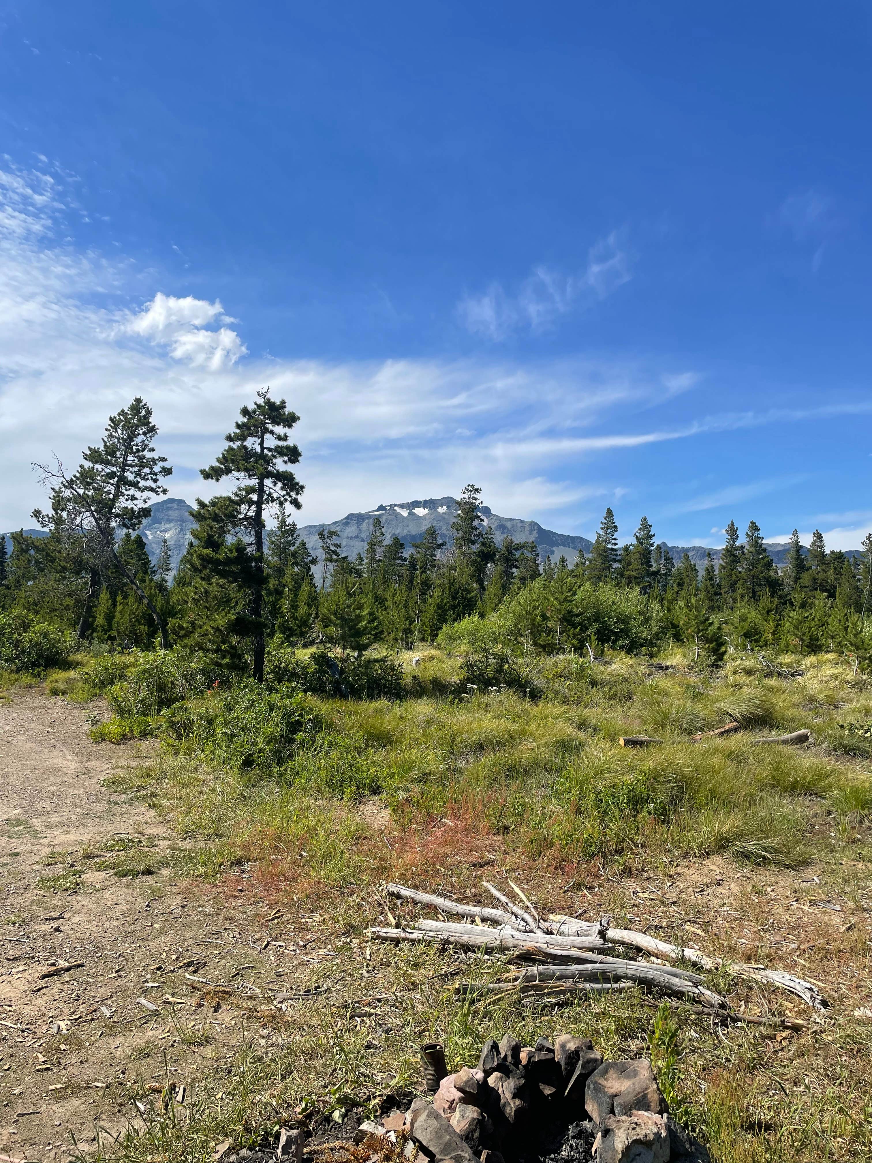 Camping near Zips Place Cabin: Pike Creek dispersed, Essex, Montana