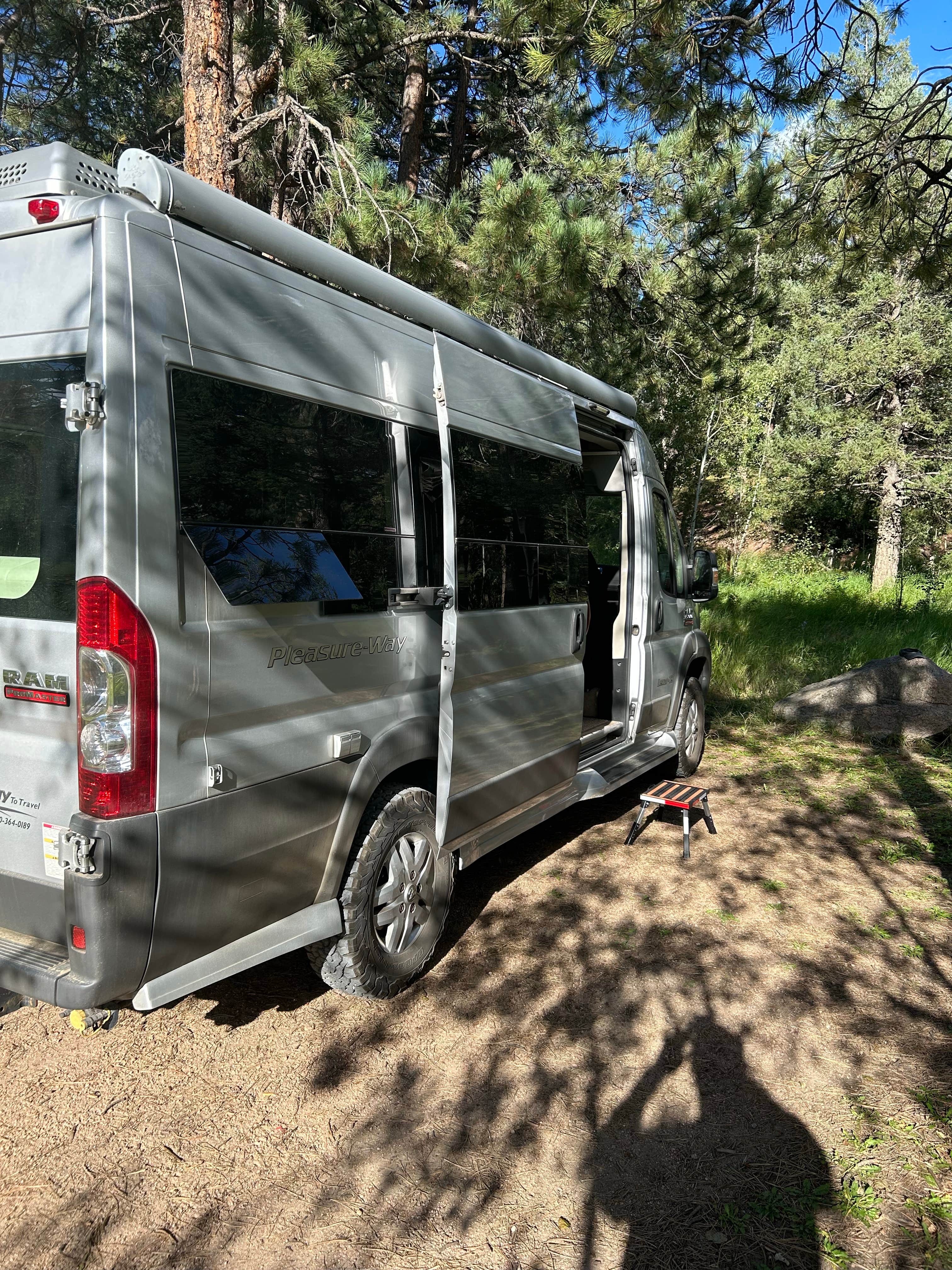 Lila B.'s photo of rv camping at Indian Creek Campground near Castle Pines, CO