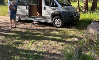 Camping near Ouzel: Indian Creek Campground, Louviers, Colorado