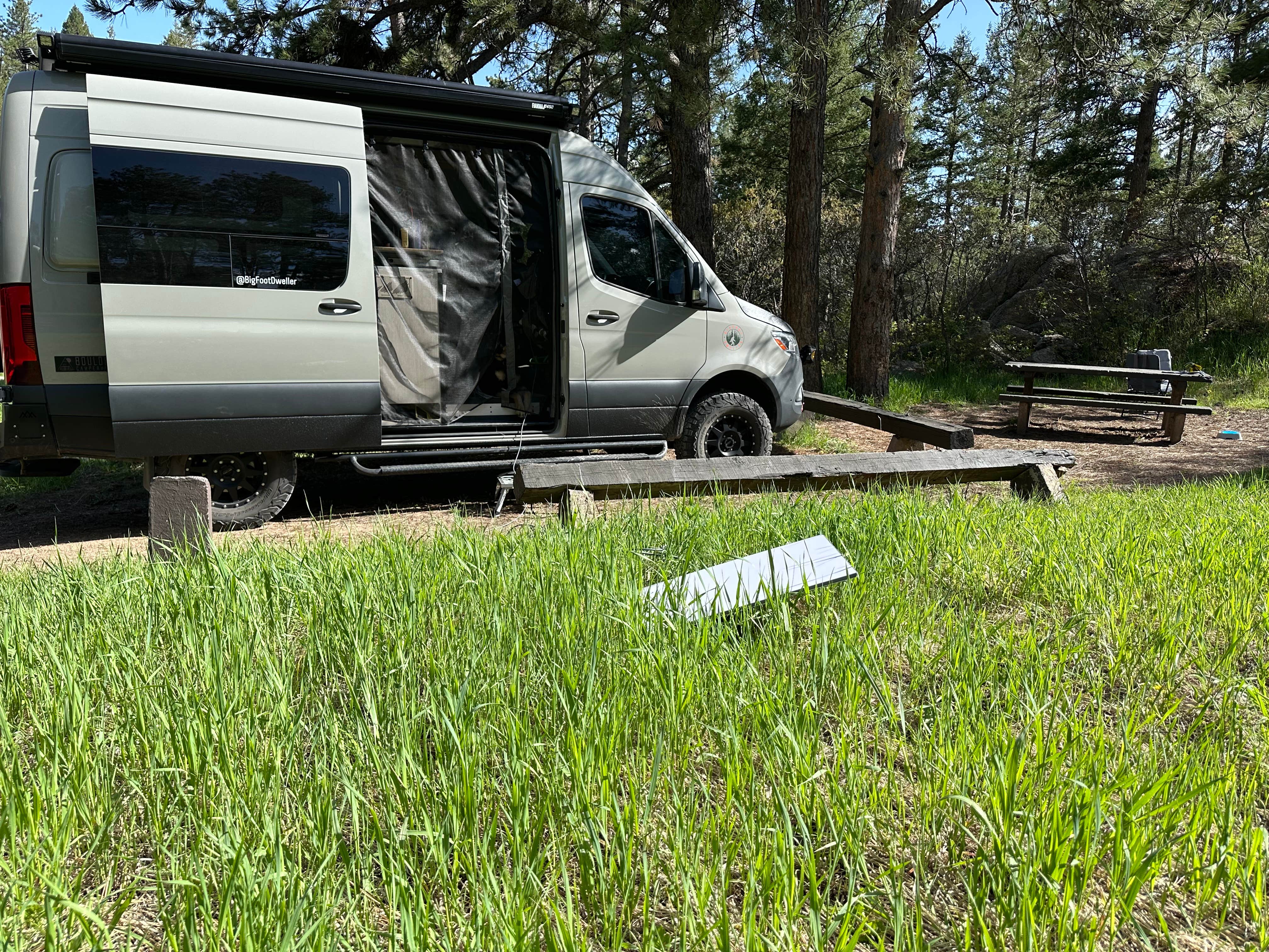 Erik B.'s photo of rv camping at Indian Creek Campground near Sedalia, CO