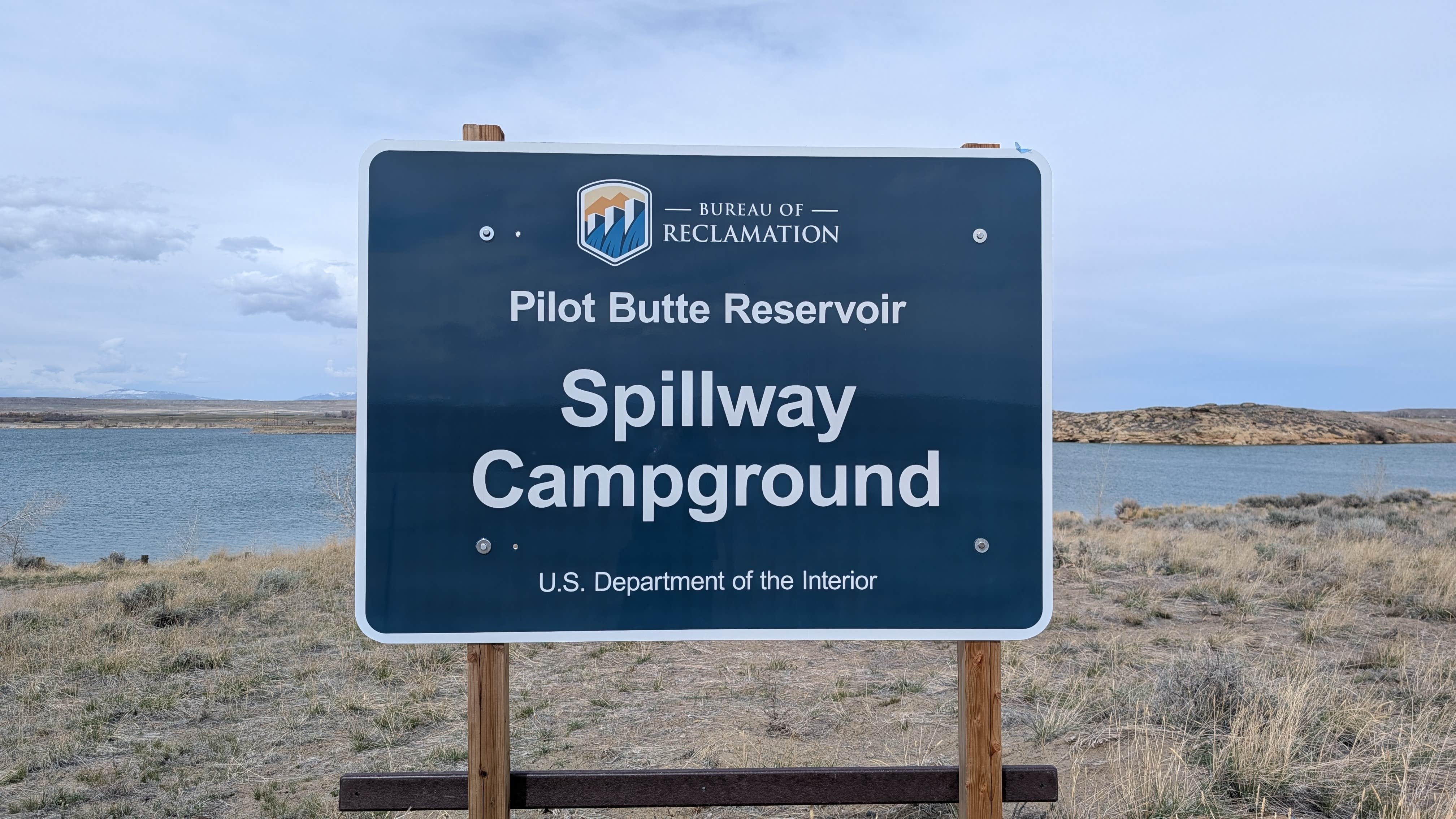 Camper submitted image from Pilot Butte Reservoir Spillway Campground - 1