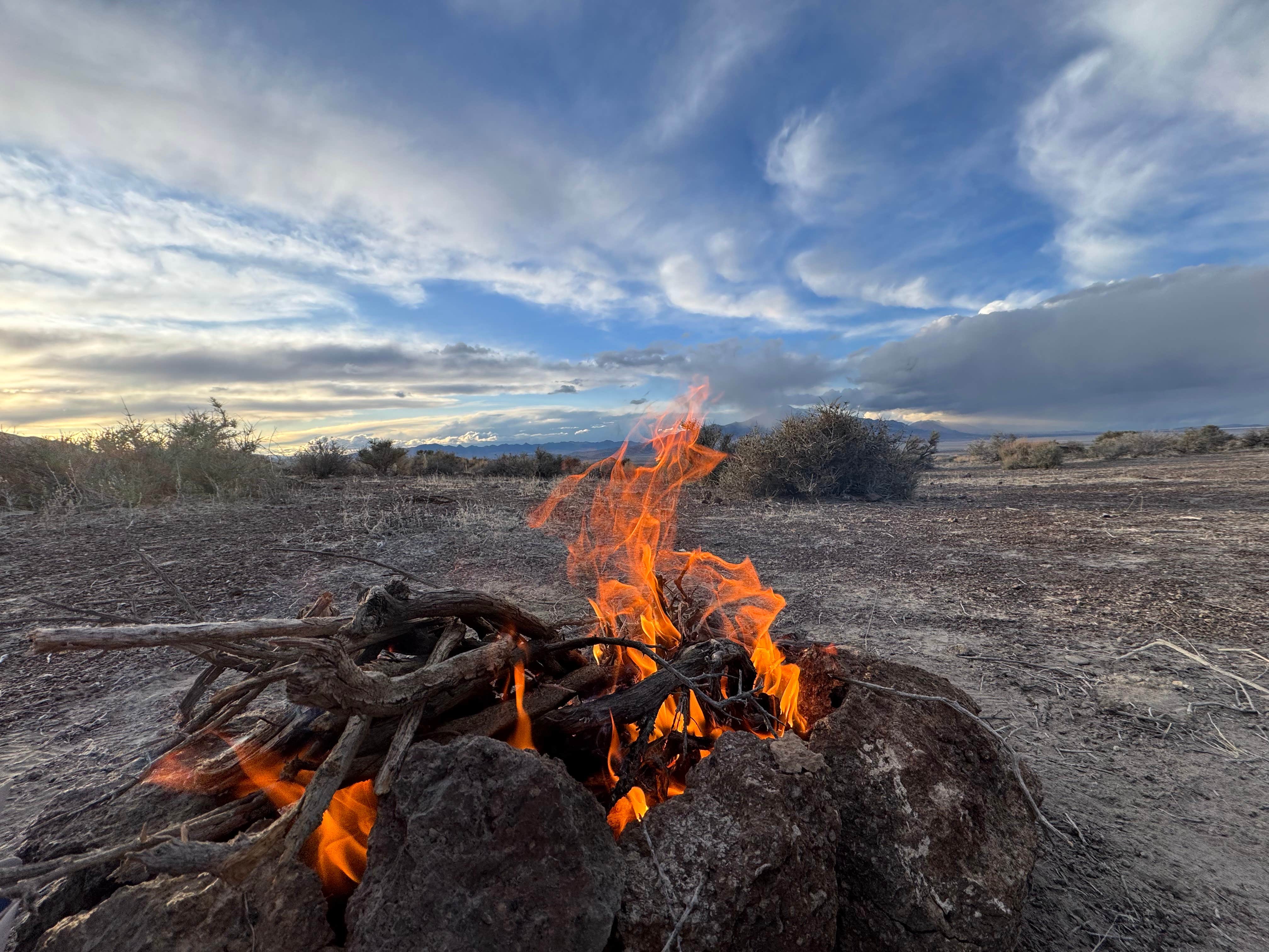 Camping near BLM by Salt Flats - Dispersed Site: Pilot Peak Lookout, Wendover, Utah