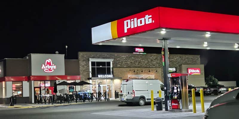 Camper submitted image from Pilot Travel Center — Arlington