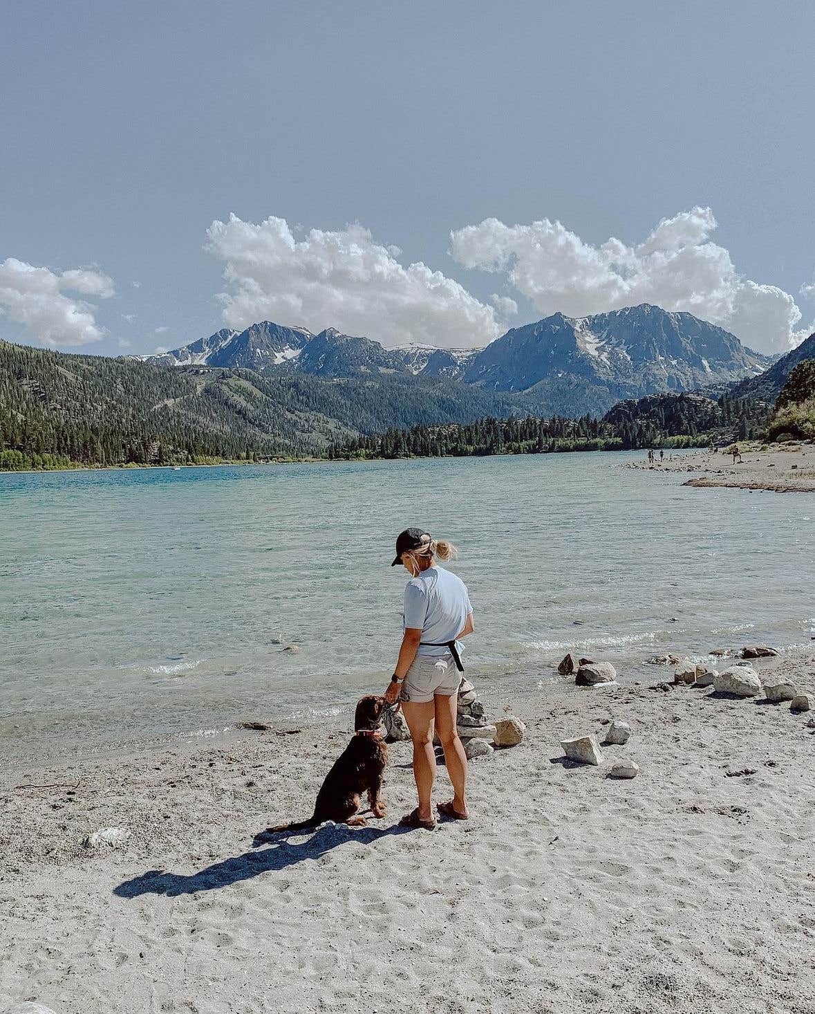 Azizah T.'s photo of camping with pets at Inyo National Forest Oh Ridge Campground near Bridgeport, CA