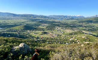 Reames C.'s photo of camping with pets at Pine Creek Campground — Wasatch Mountain State Park near South Salt Lake, UT