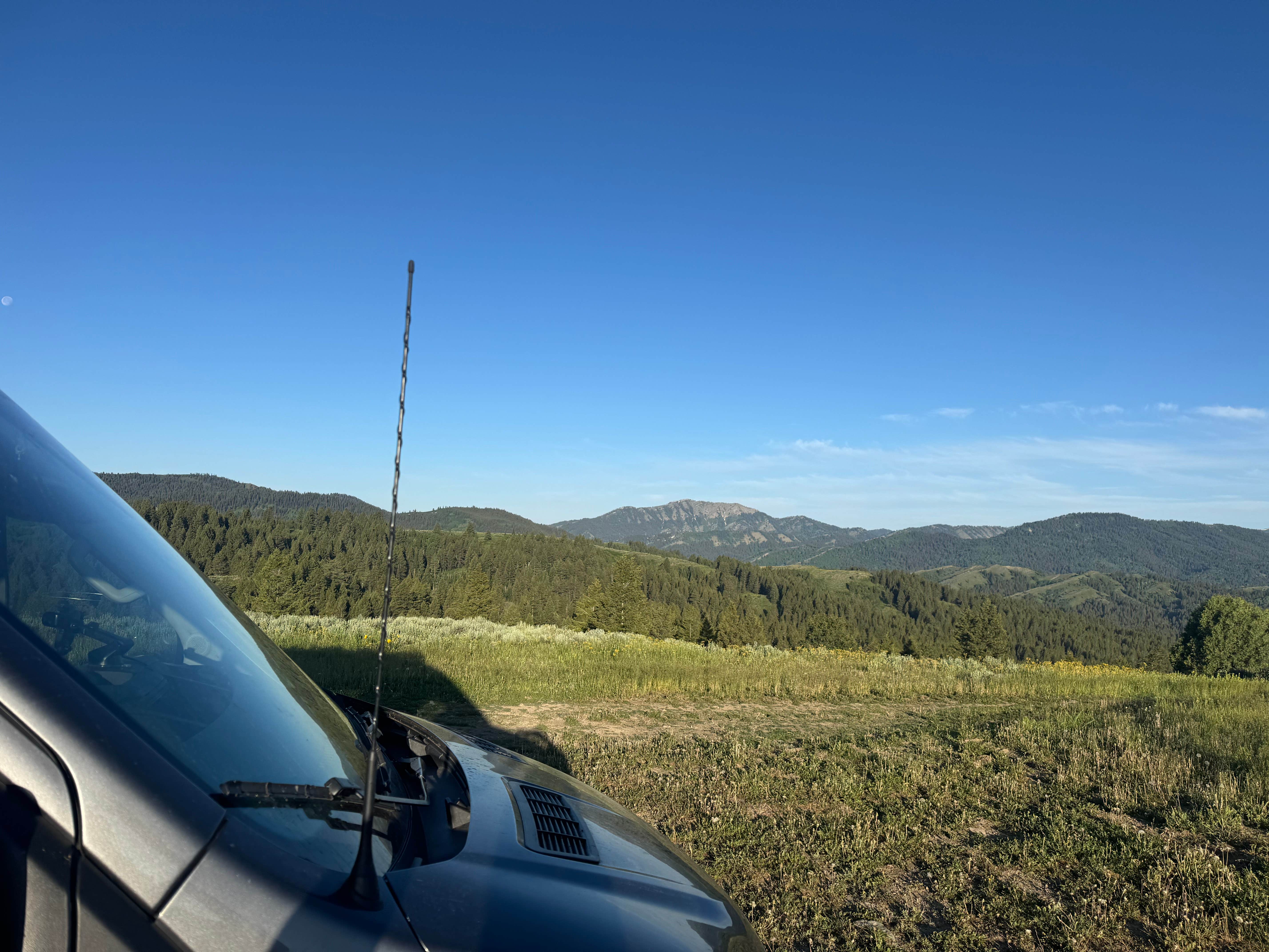 Camper-submitted photo at Pine Creek Pass Dispersed Camping near Irwin, ID