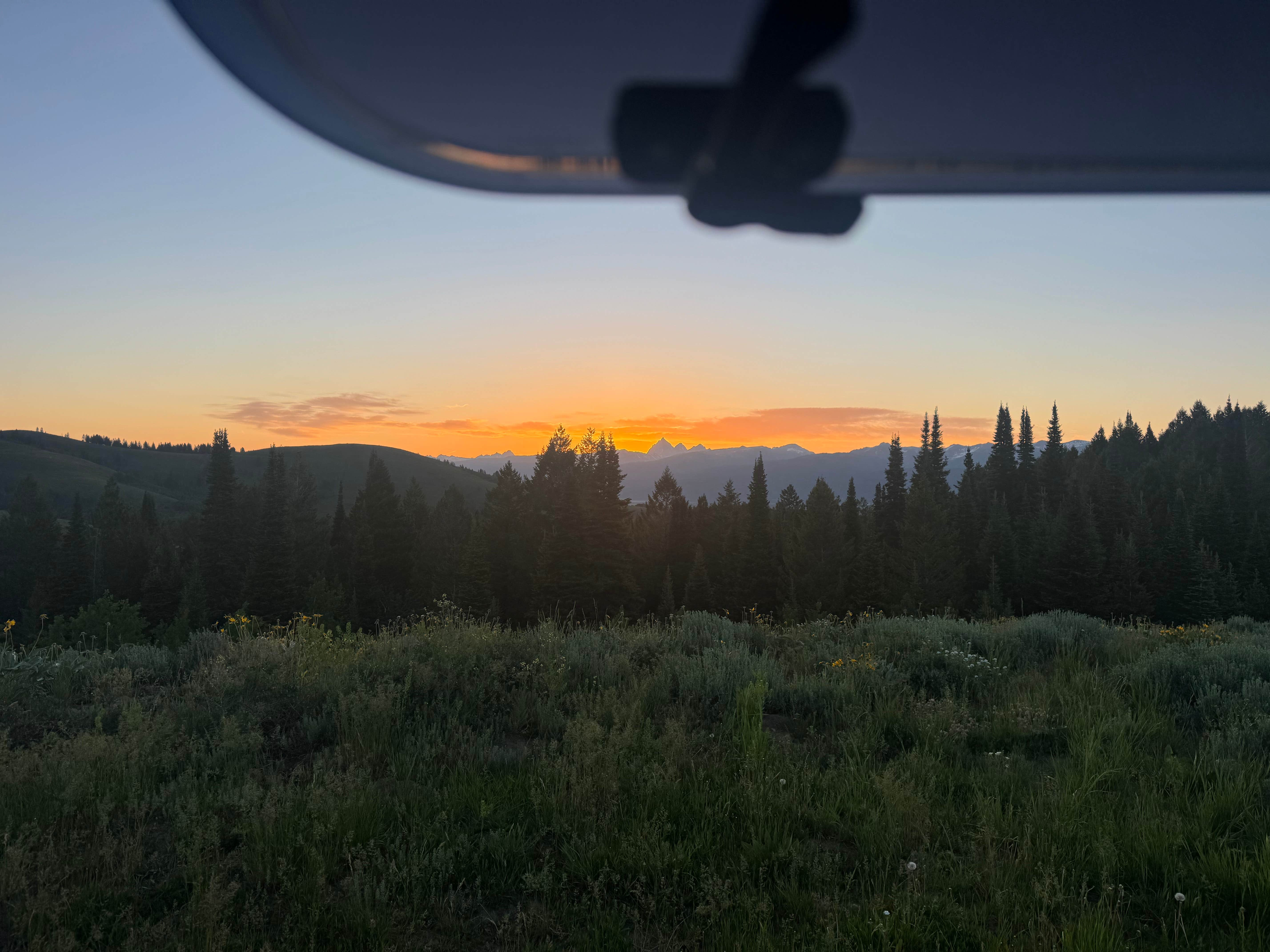 Camper-submitted photo at Pine Creek Pass Dispersed Camping near Irwin, ID