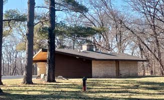 James M.'s photo of a cabin at Pine Grove Campground, Scott Co Park in Iowa